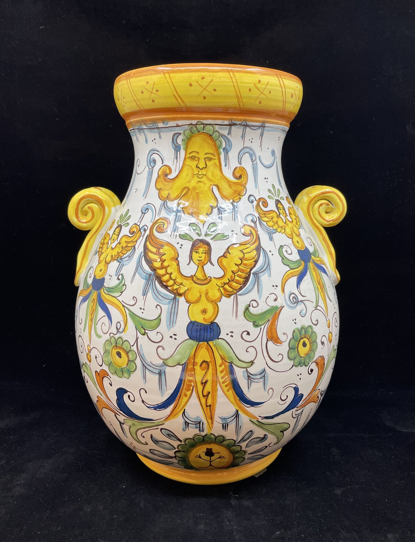 Giotti Ceramiche Italian Glazed Urn (0BZ00G)