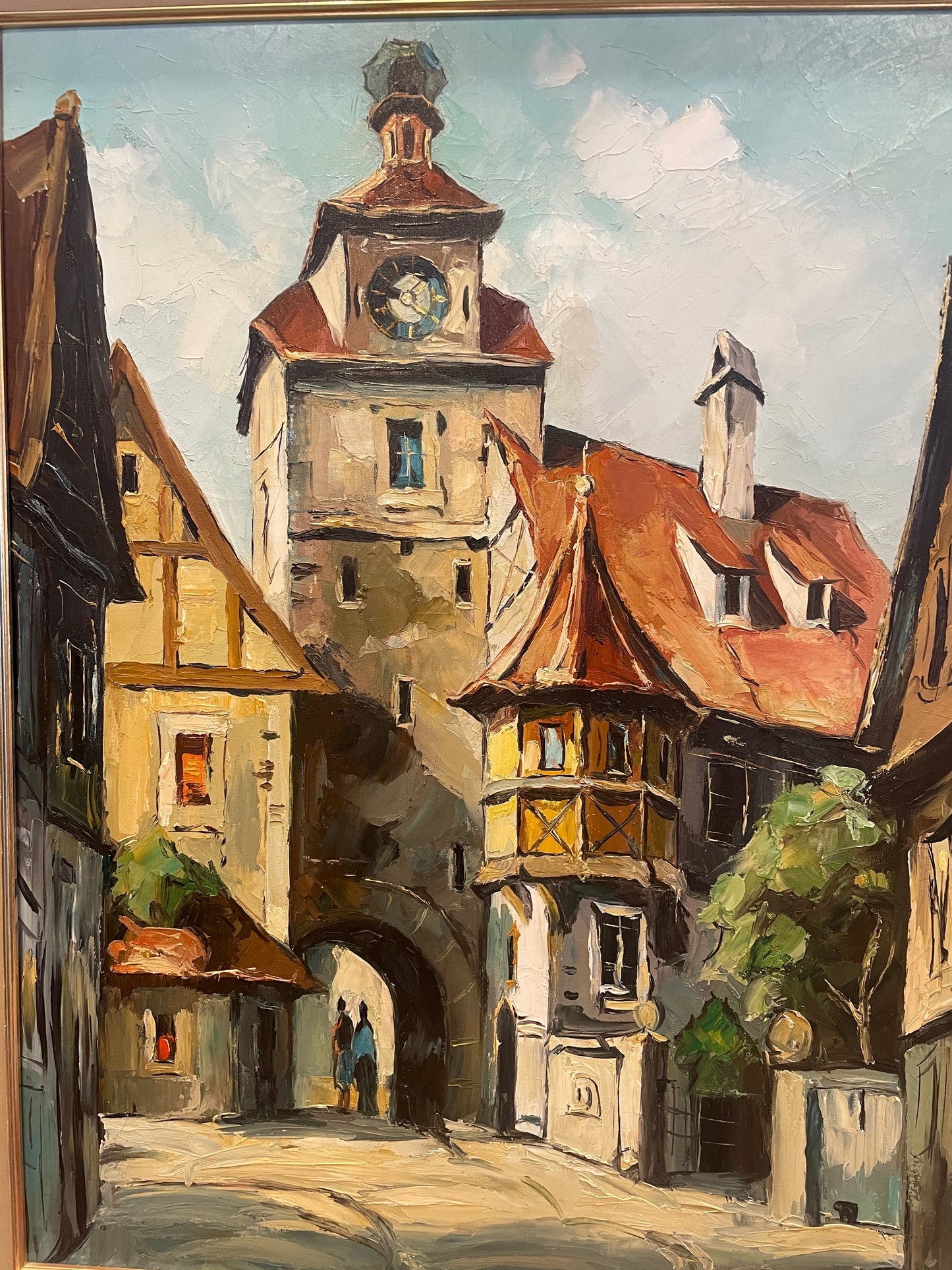 Landscape Oil on Canvas Attr: Erich Paulsen (0FF001)