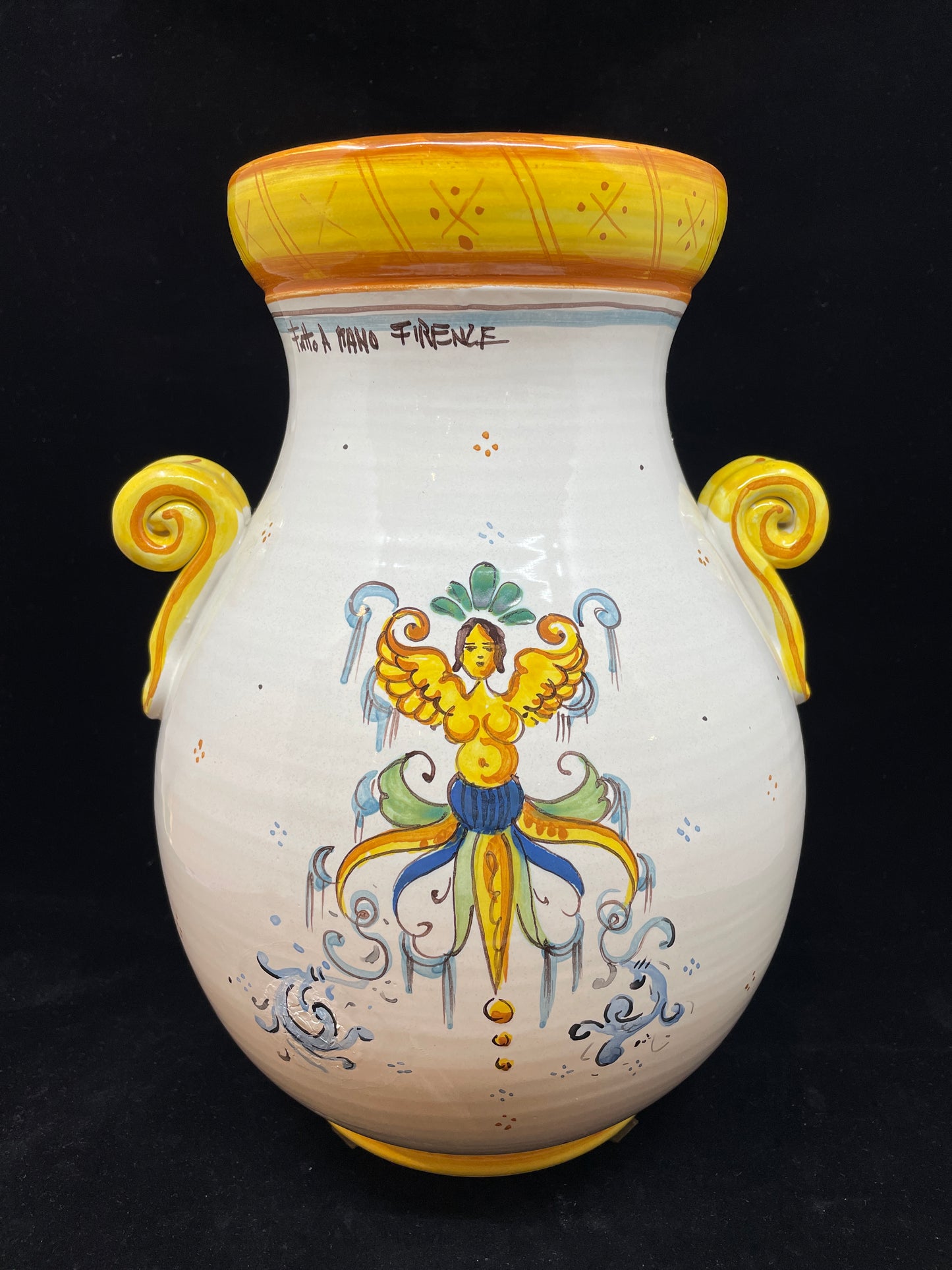 Giotti Ceramiche Italian Glazed Urn (0BZ00G)