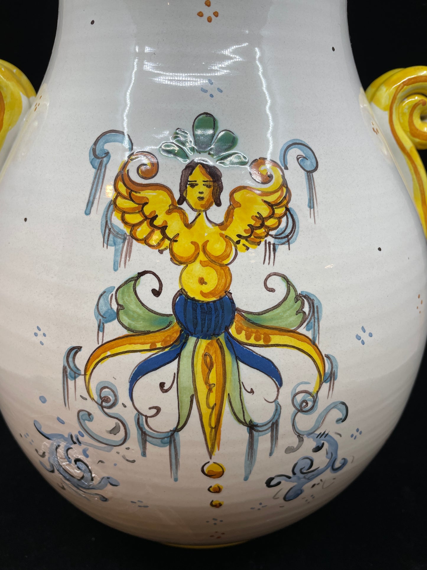 Giotti Ceramiche Italian Glazed Urn (0BZ00G)