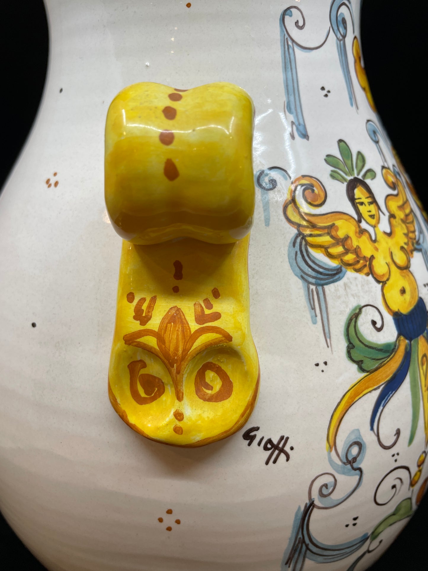 Giotti Ceramiche Italian Glazed Urn (0BZ00G)