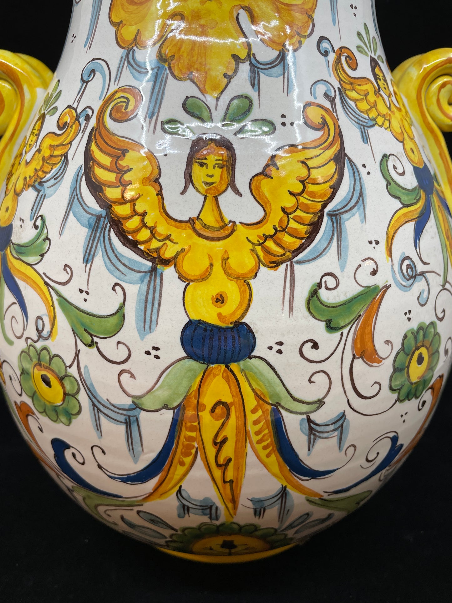 Giotti Ceramiche Italian Glazed Urn (0BZ00G)