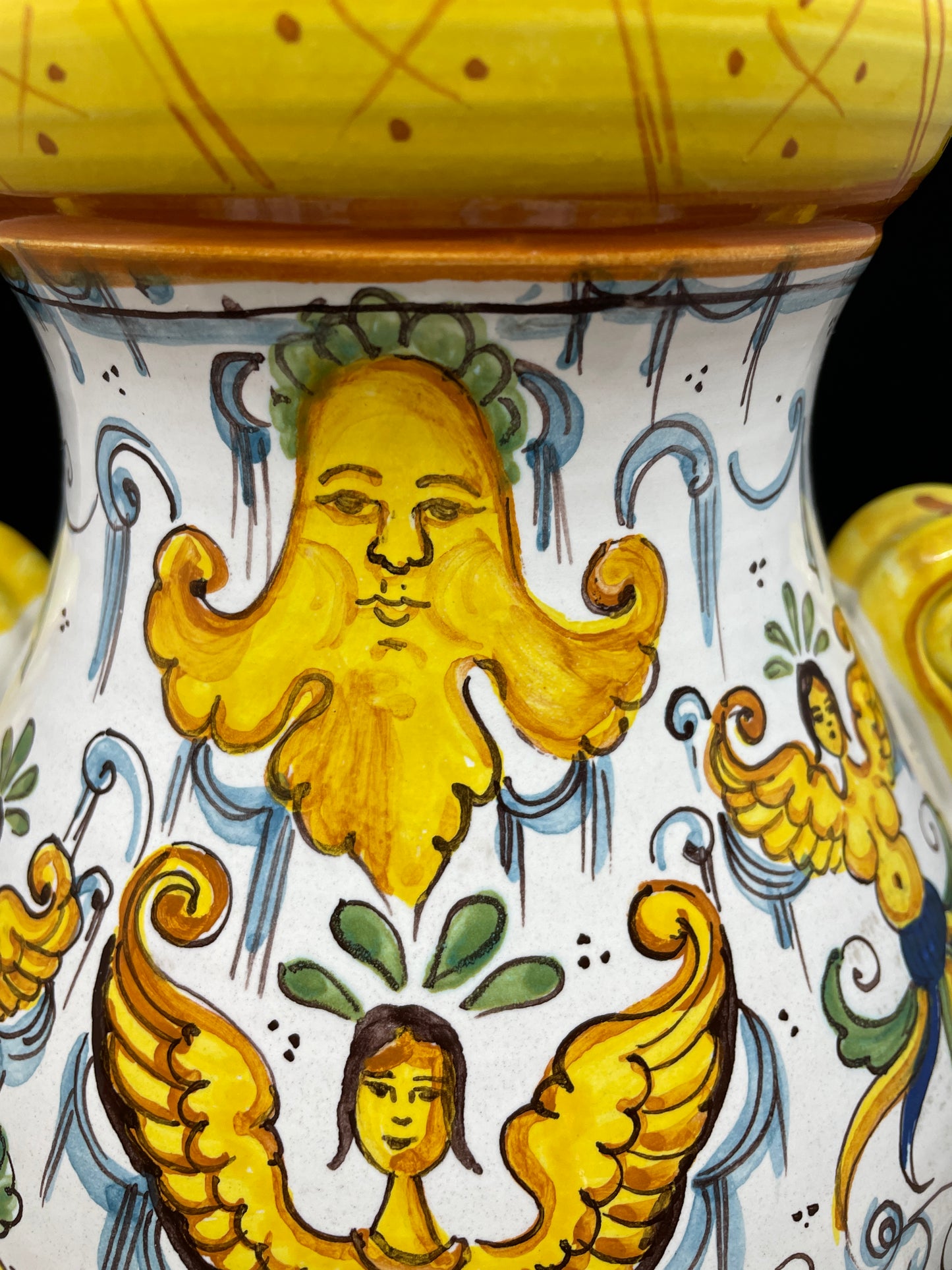 Giotti Ceramiche Italian Glazed Urn (0BZ00G)