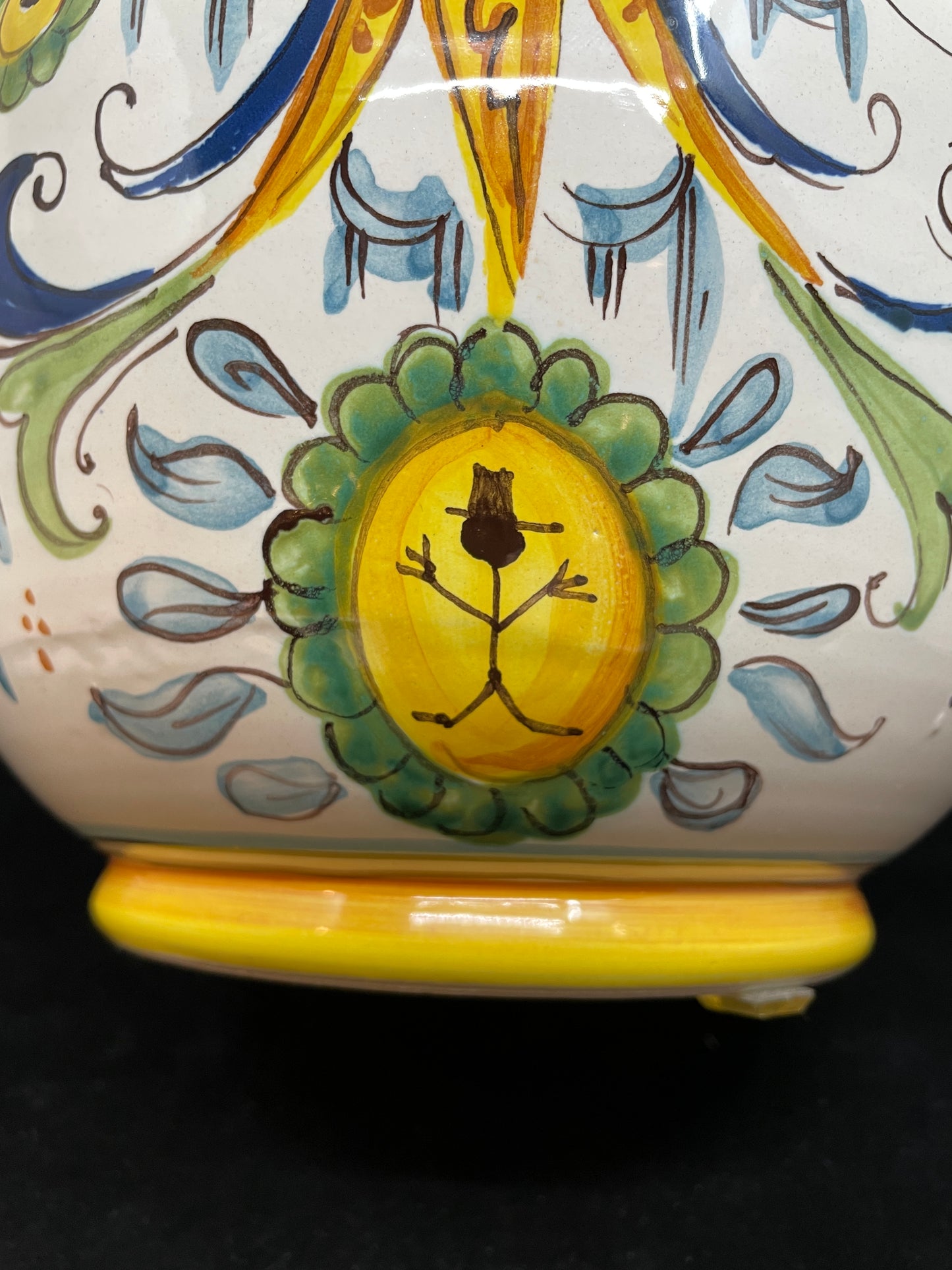 Giotti Ceramiche Italian Glazed Urn (0BZ00G)