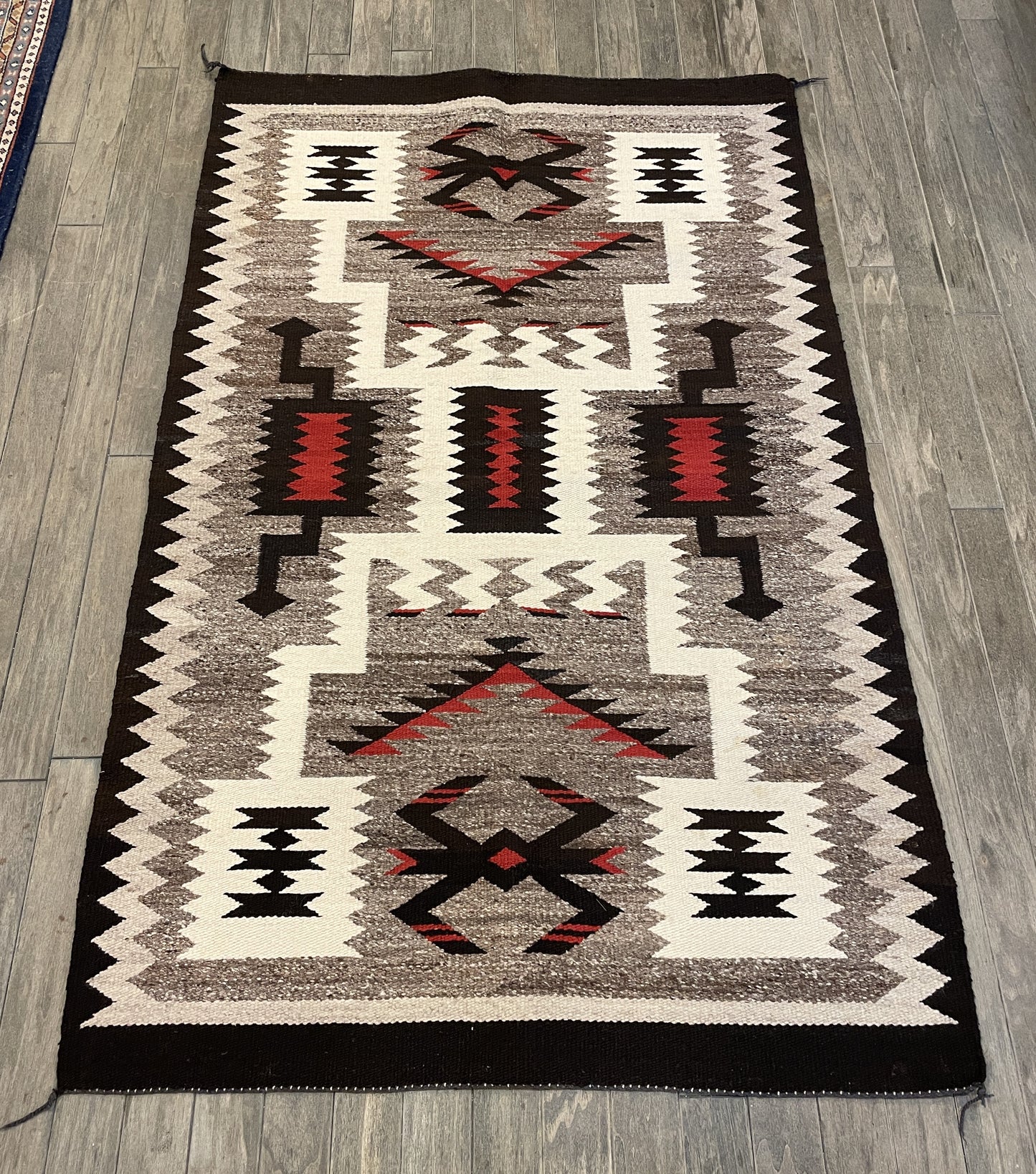 Navajo Storm Pattern Rug (5x3.2) (0BZ01C)