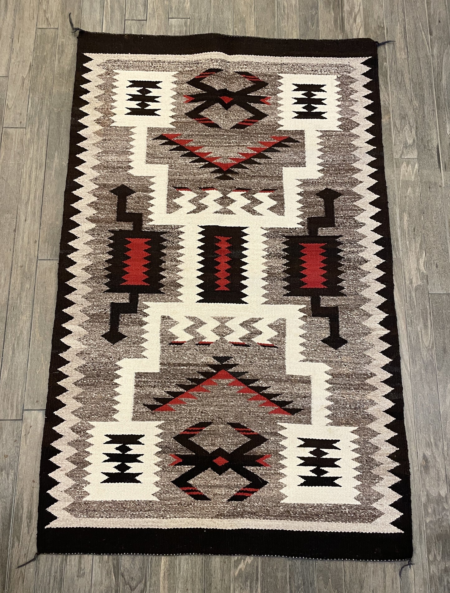 Navajo Storm Pattern Rug (5x3.2) (0BZ01C)