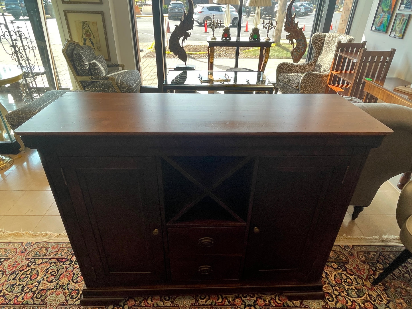 Canadel Server/Sideboard with wine rack