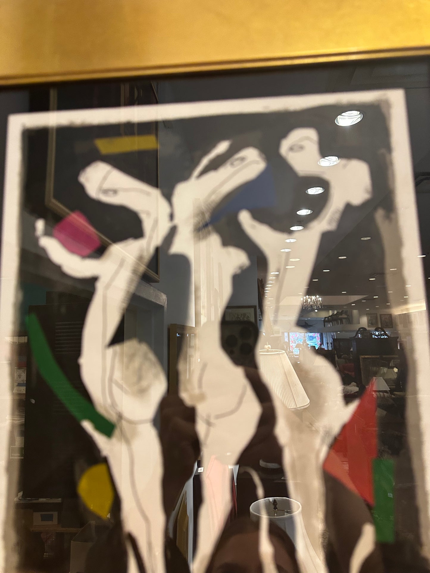 Marino Marini Framed, Signed Lithograph "Le Sacre Du Printemps" 1973 (21905)