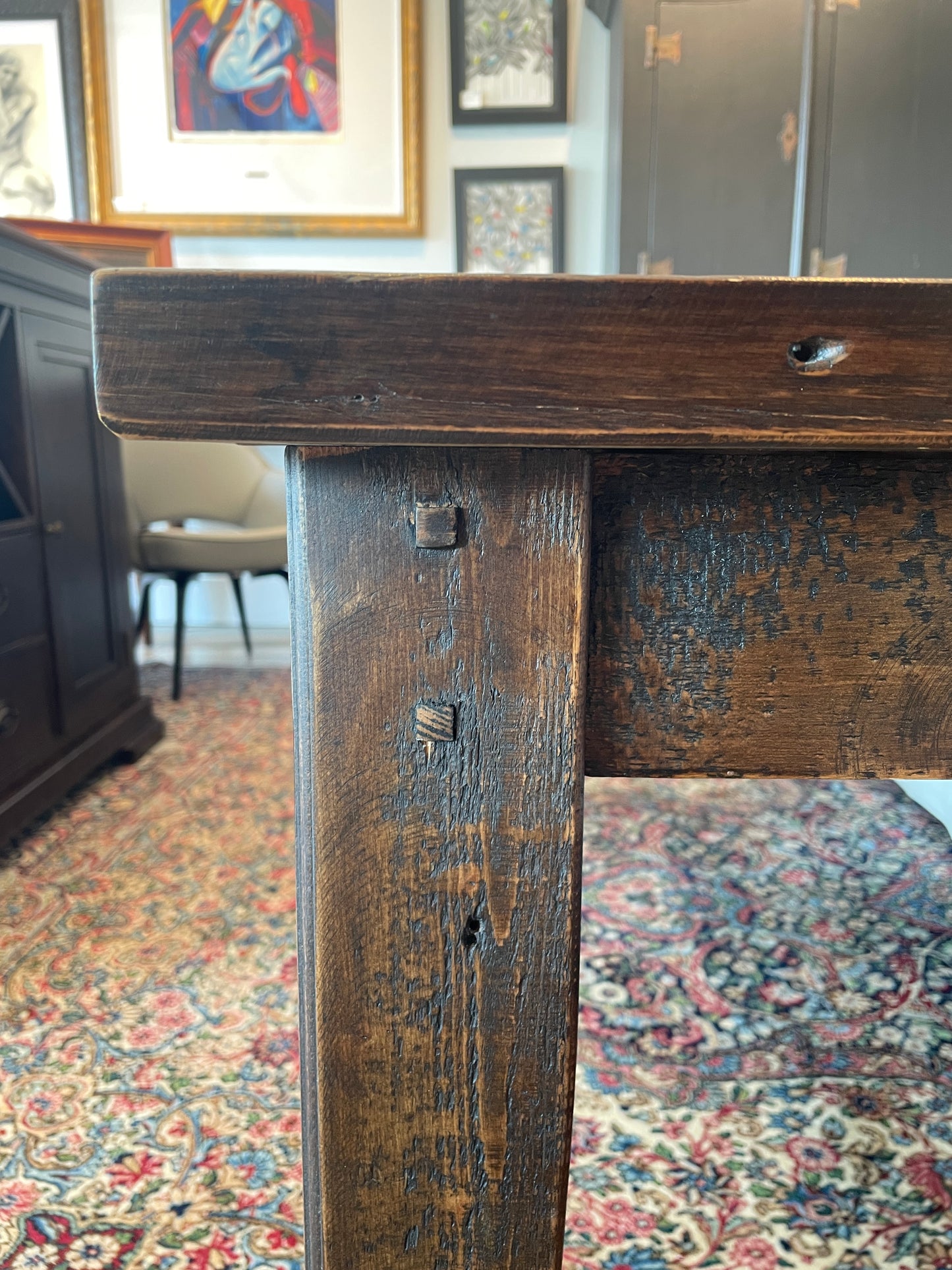Restoration Hardware 1900s Boulangerie 7' Dining Table
