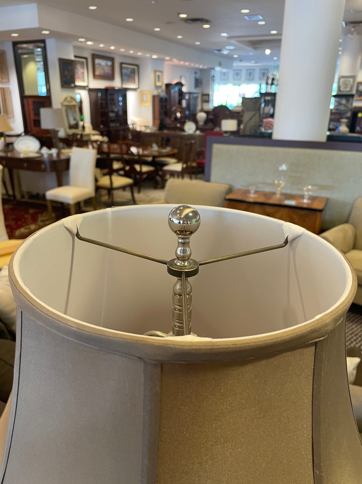 Restoration Hardware Crystal Bannister Lamp