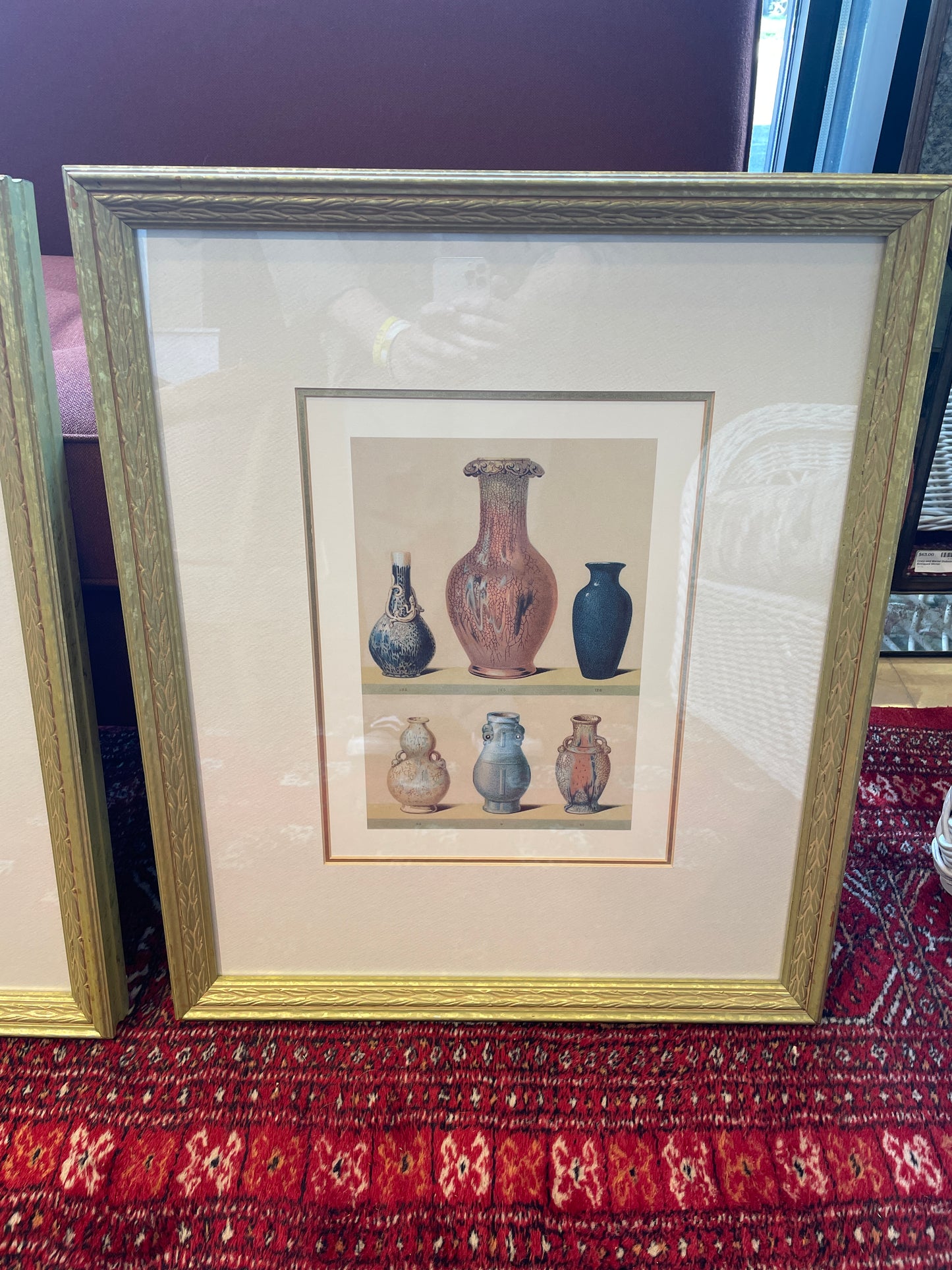 Vase Lithographs, 2 available