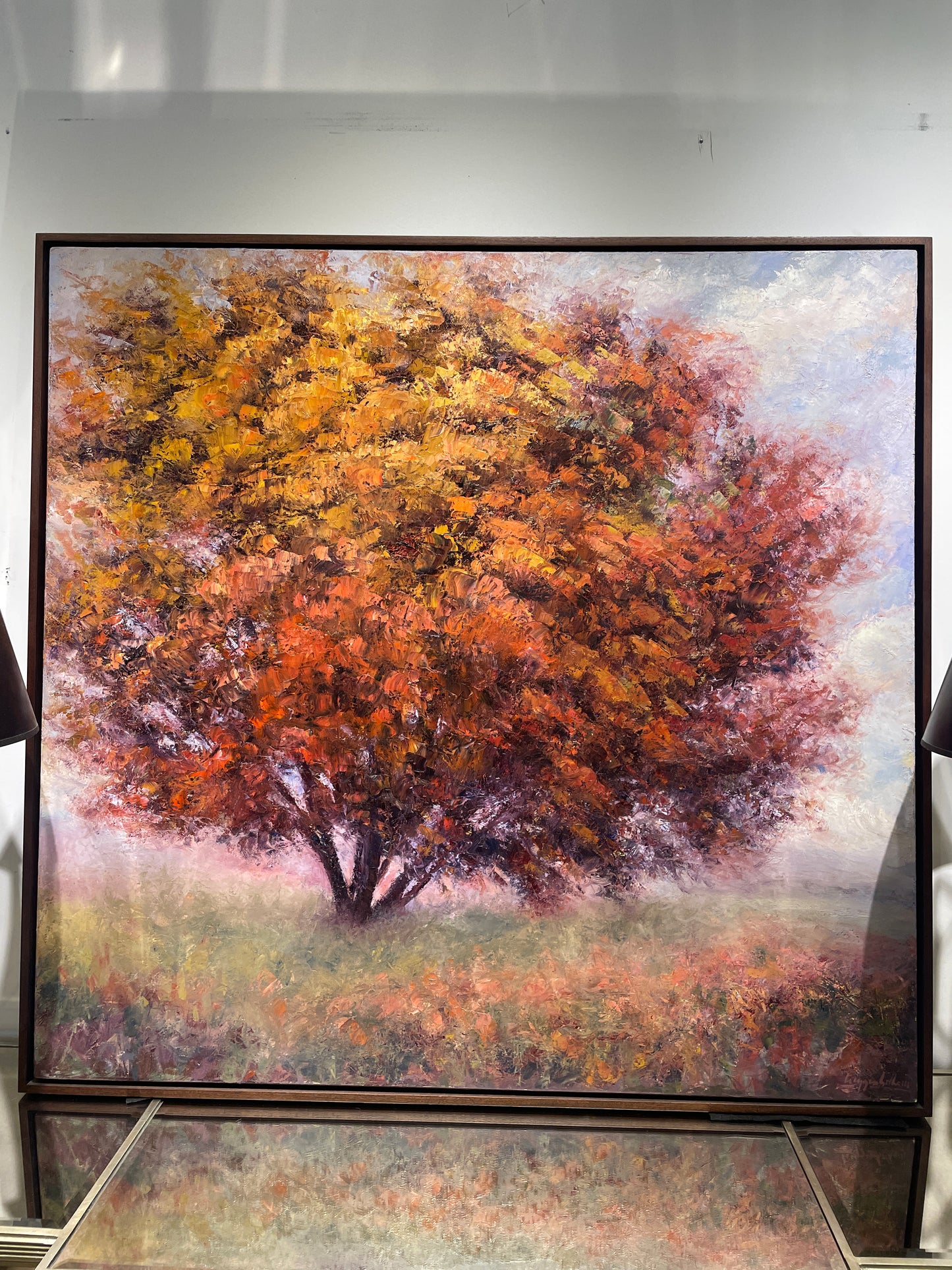 Matthew Higgenbotham "Season's Radiance II" Oil on Canvas