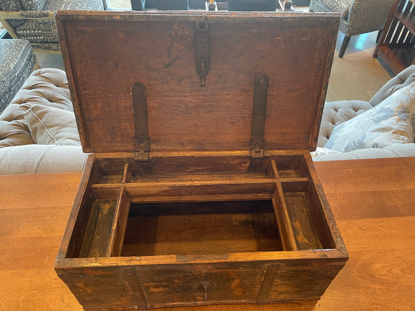 Antique Early 19th Century Goldsmiths/cash box