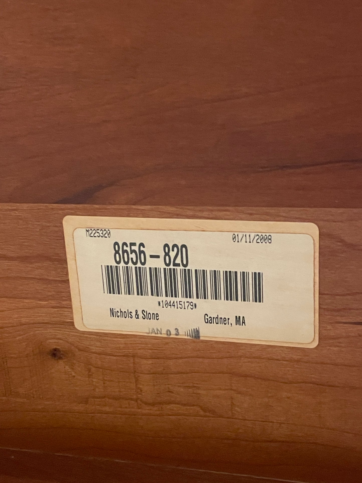 Nichols and Stone Cherry End Table (0C0002)