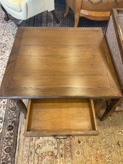Guy Chaddock Melrose House Plank End Table with Drawer