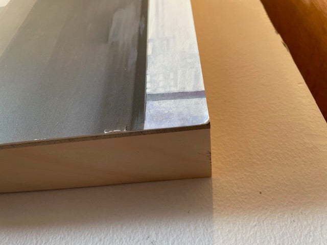 Cherith Lundin "Walls" Oil on Paper Mounted on Board "Walls", a Pair AS IS