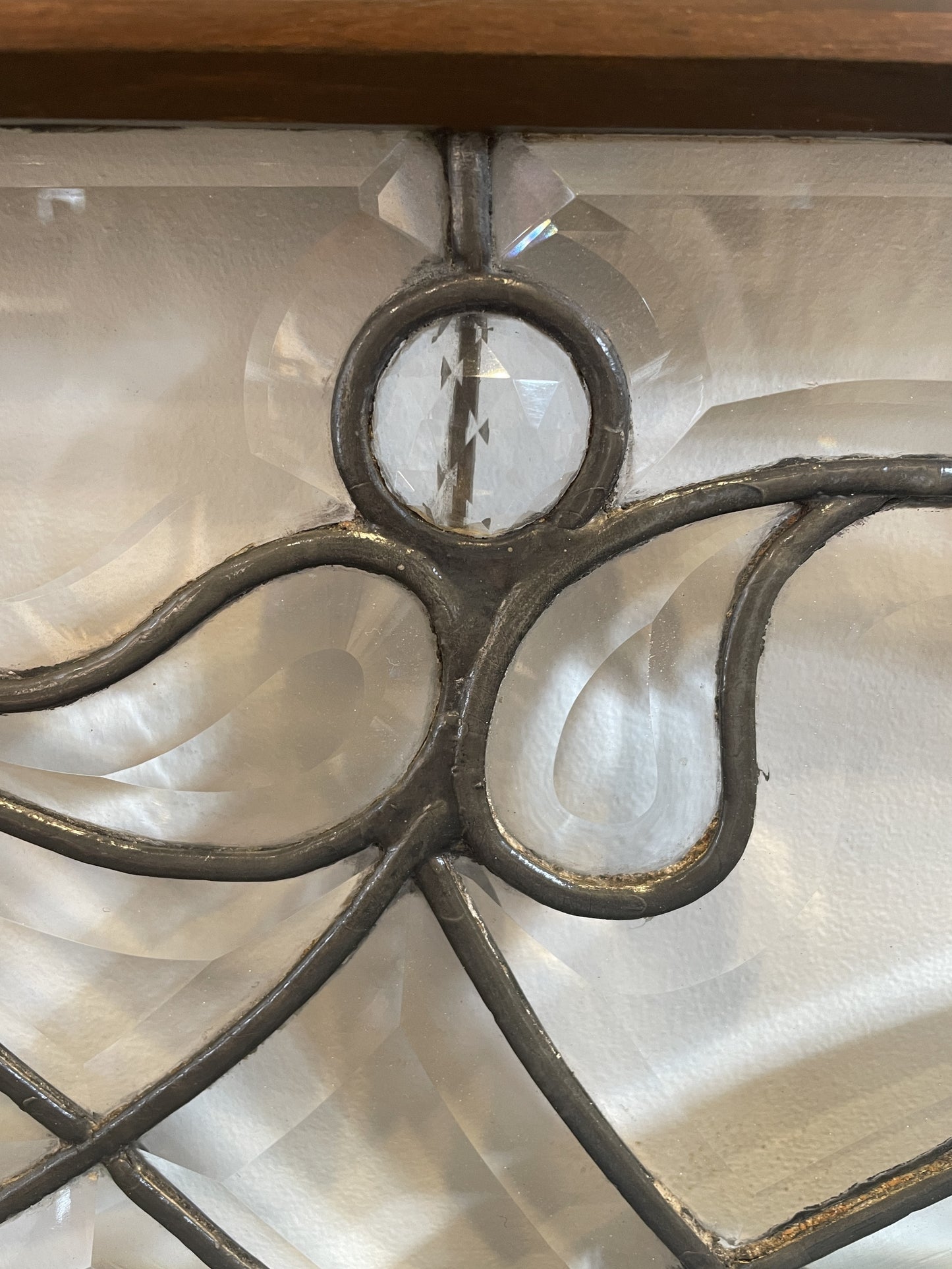 Lead Glass Transom Window (0C1002)