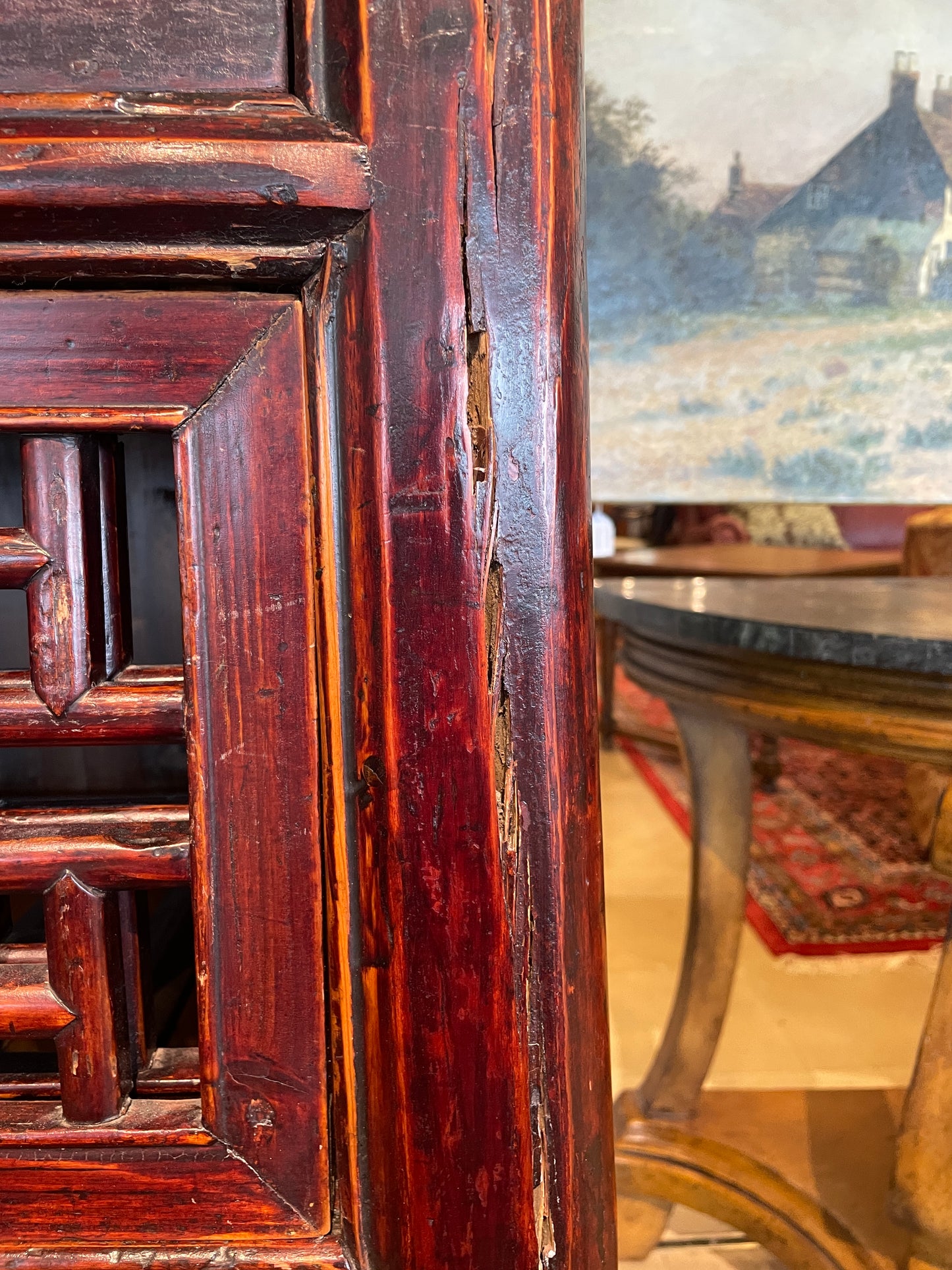 Chinese Chickencoop Cabinet AS IS (0G100F)