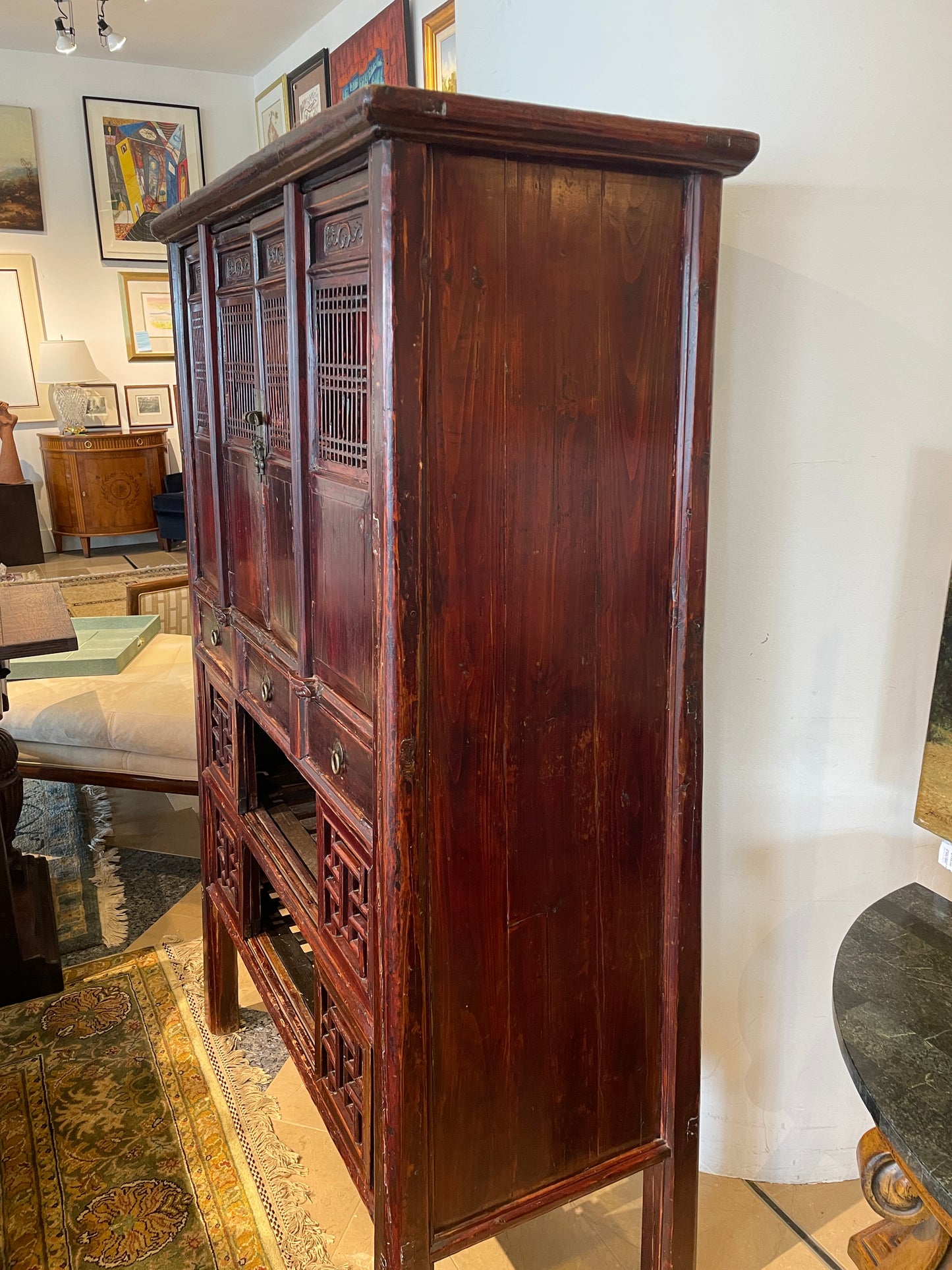 Chinese Chickencoop Cabinet AS IS (0G100F)