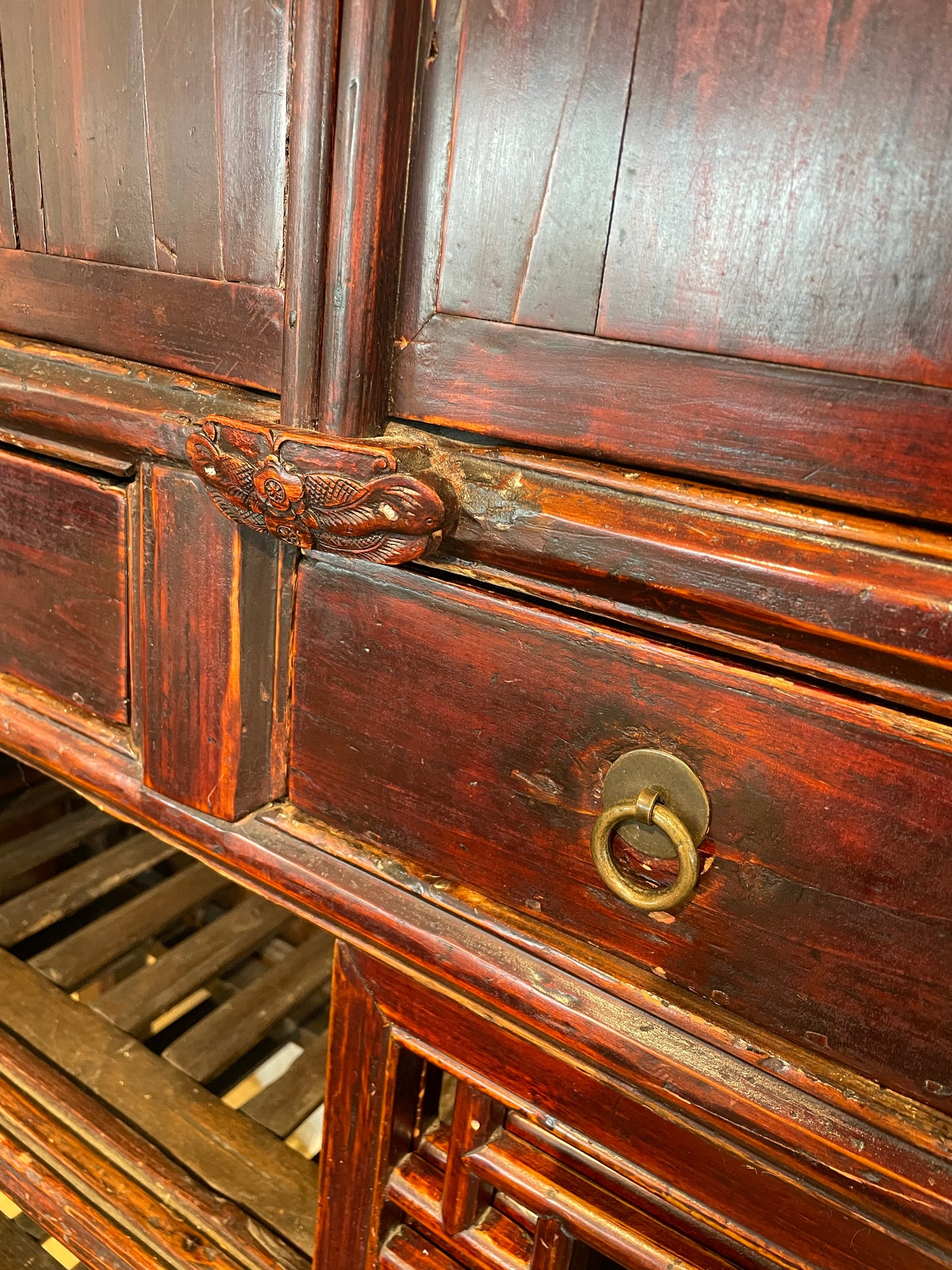 Chinese Chickencoop Cabinet AS IS (0G100F)