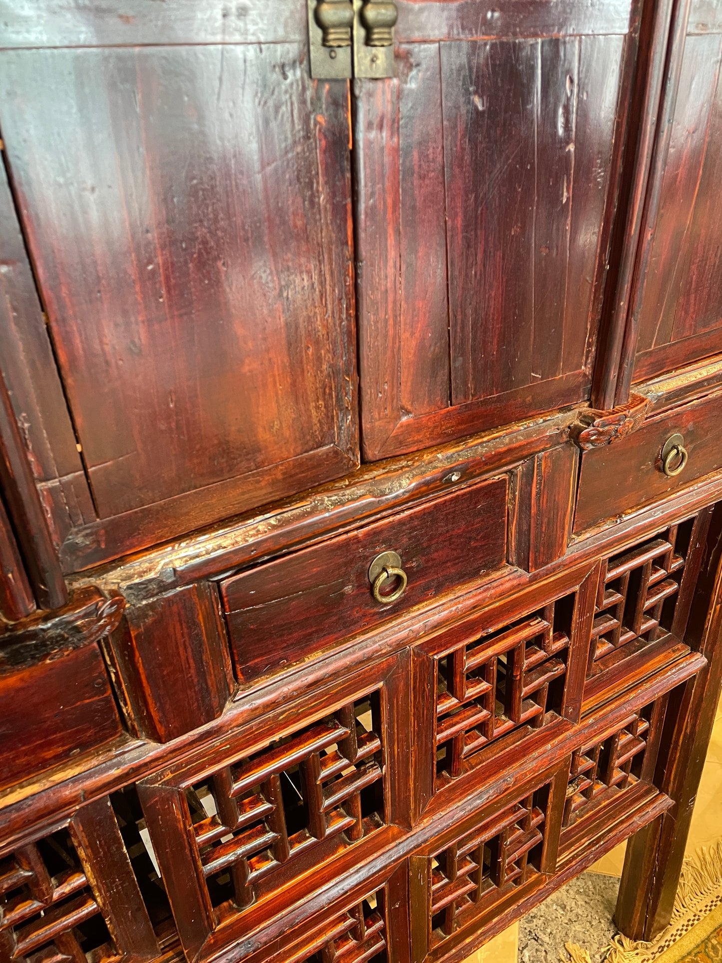 Chinese Chickencoop Cabinet AS IS (0G100F)
