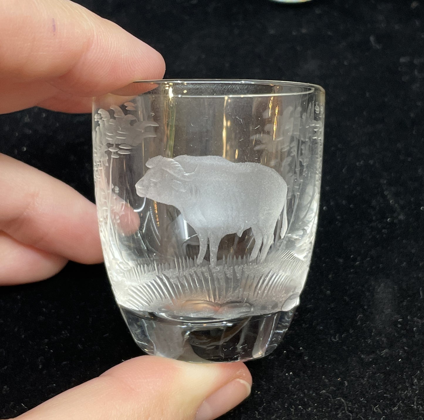 Moser Rowland Ward Big Game Decanter and Glasses (0C000E)