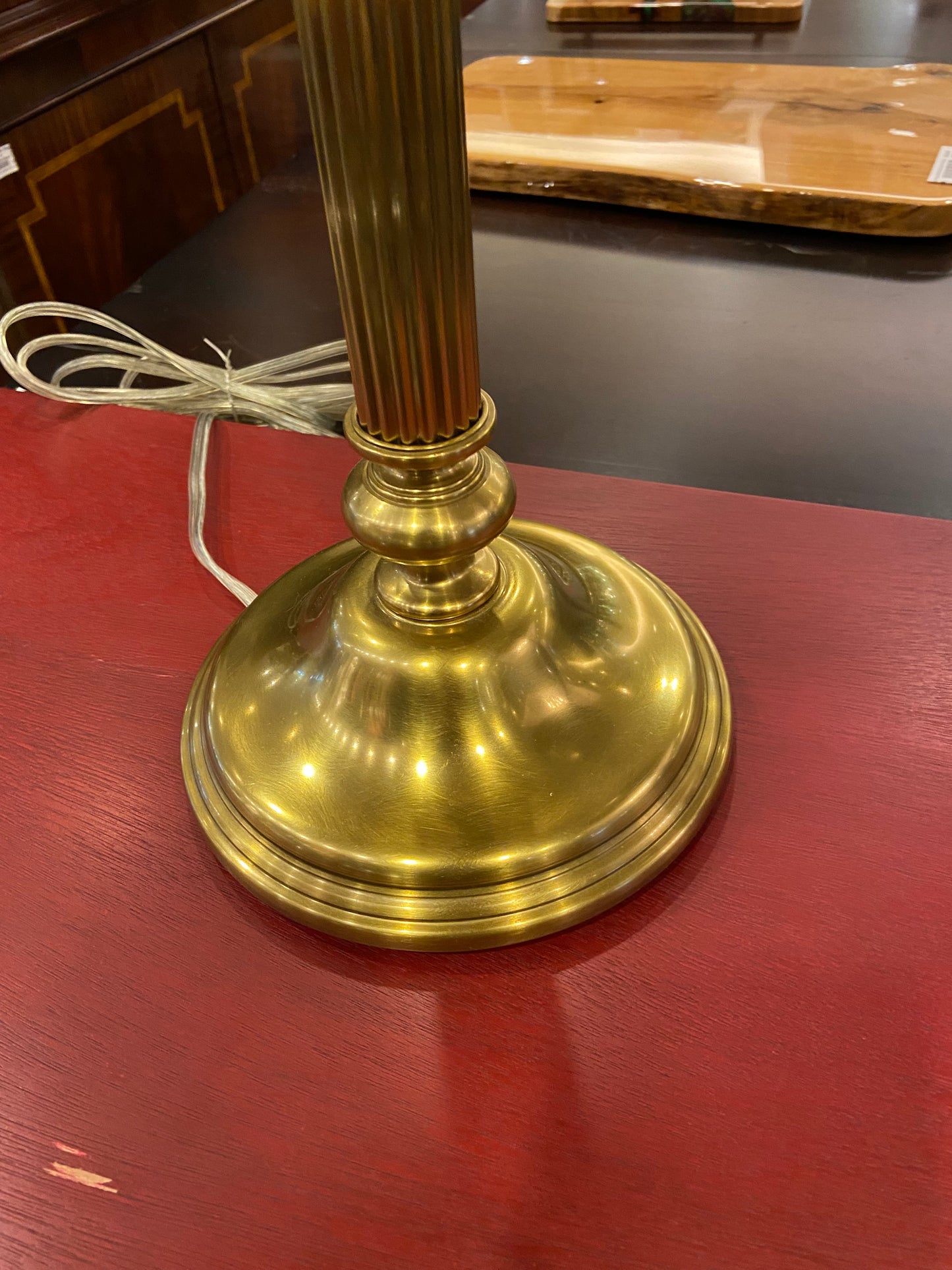 Restoration Hardware Brass Lamp (27087)