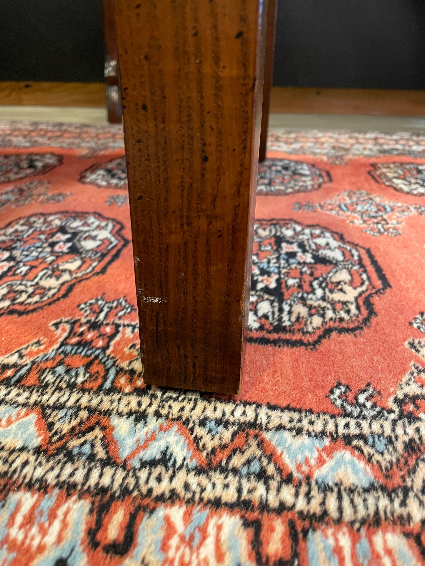 Henredon Burled Campaign End Table (0G100C)