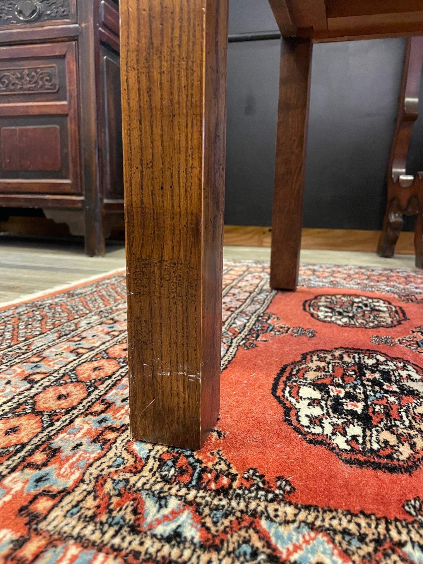Henredon Burled Campaign End Table (0G100C)