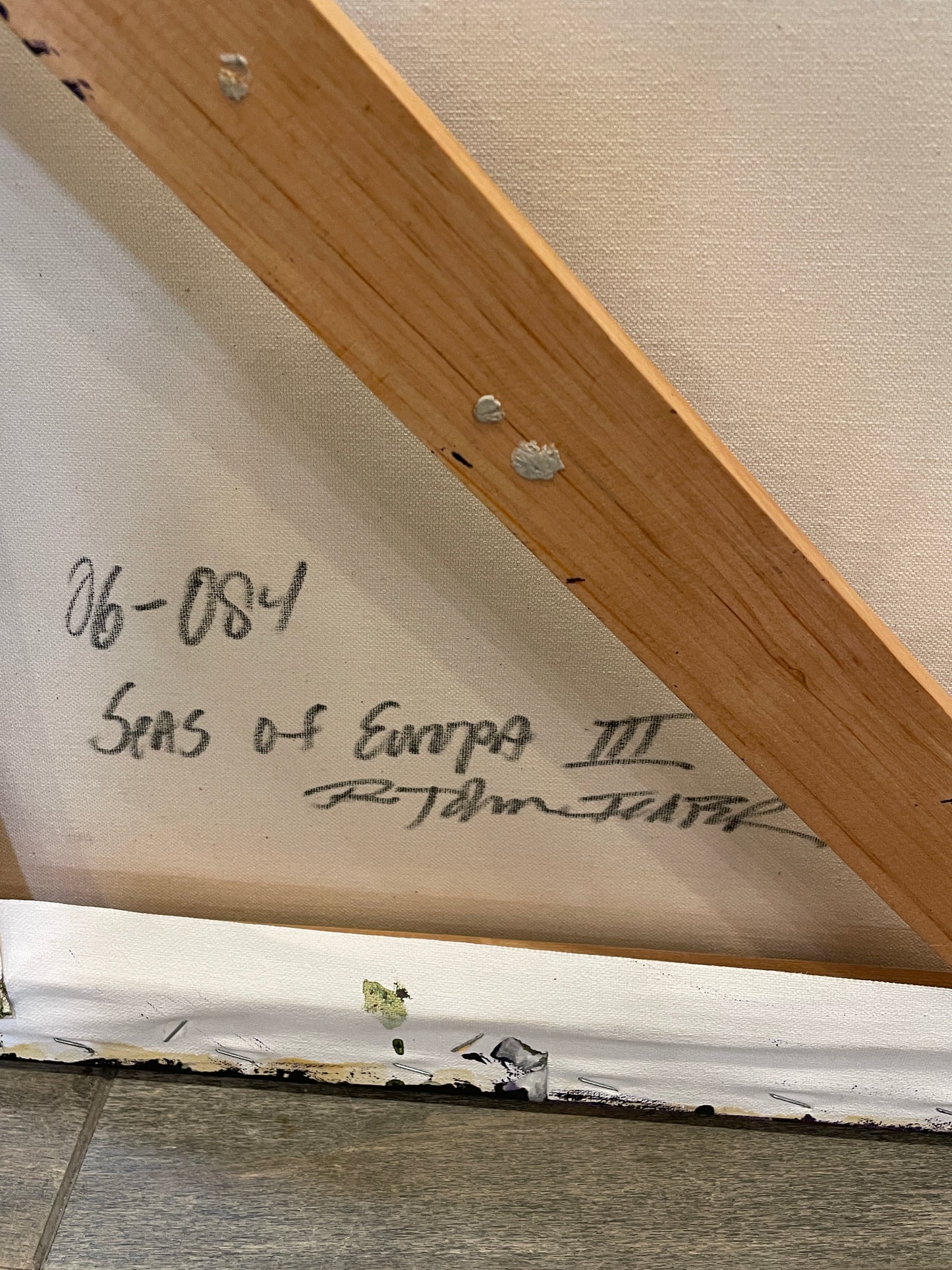 R. John Ichter Abstract Acrylic on Canvas (0G3001)