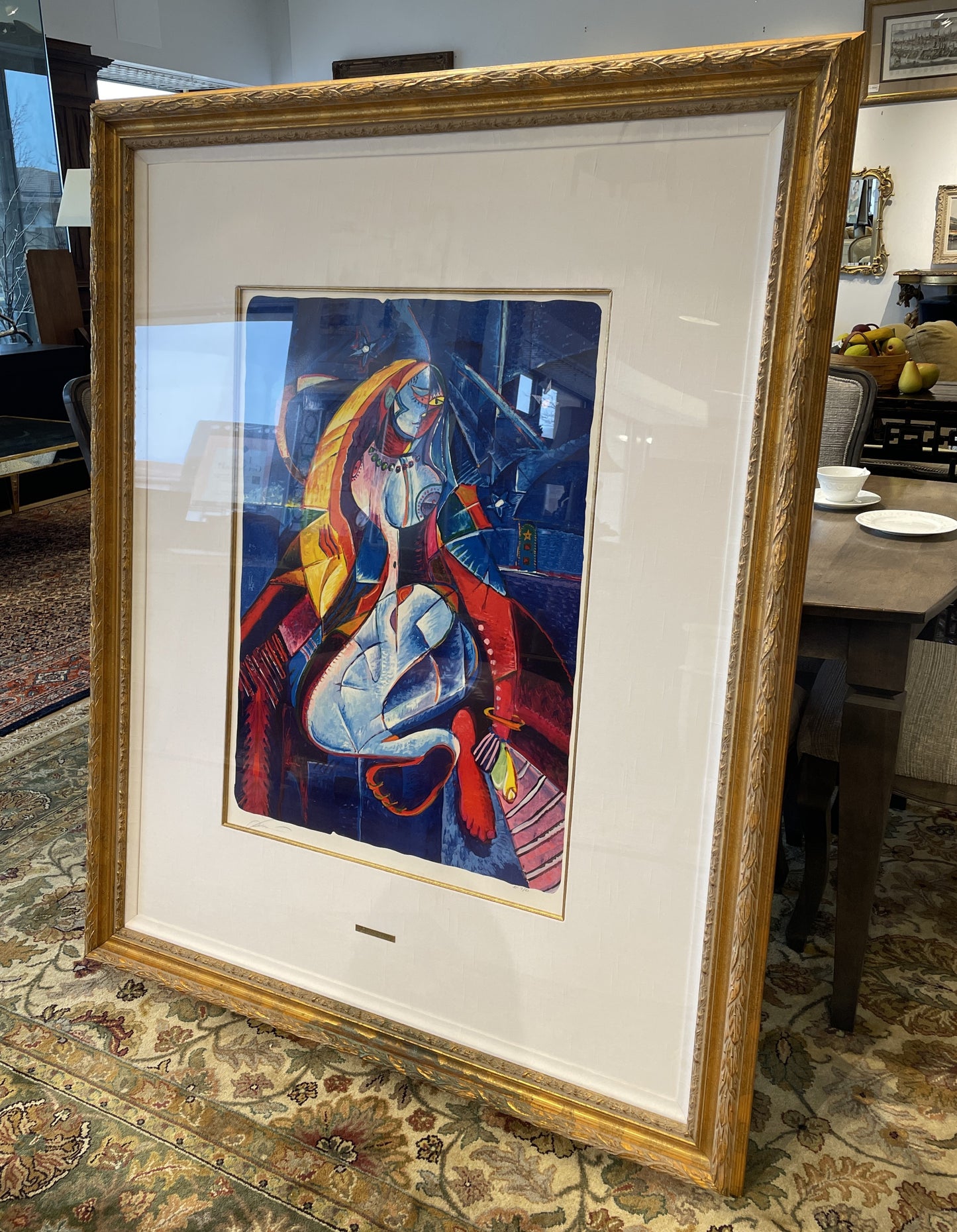 Christian Lassen Artist Proof Cubist Woman (0C3001)