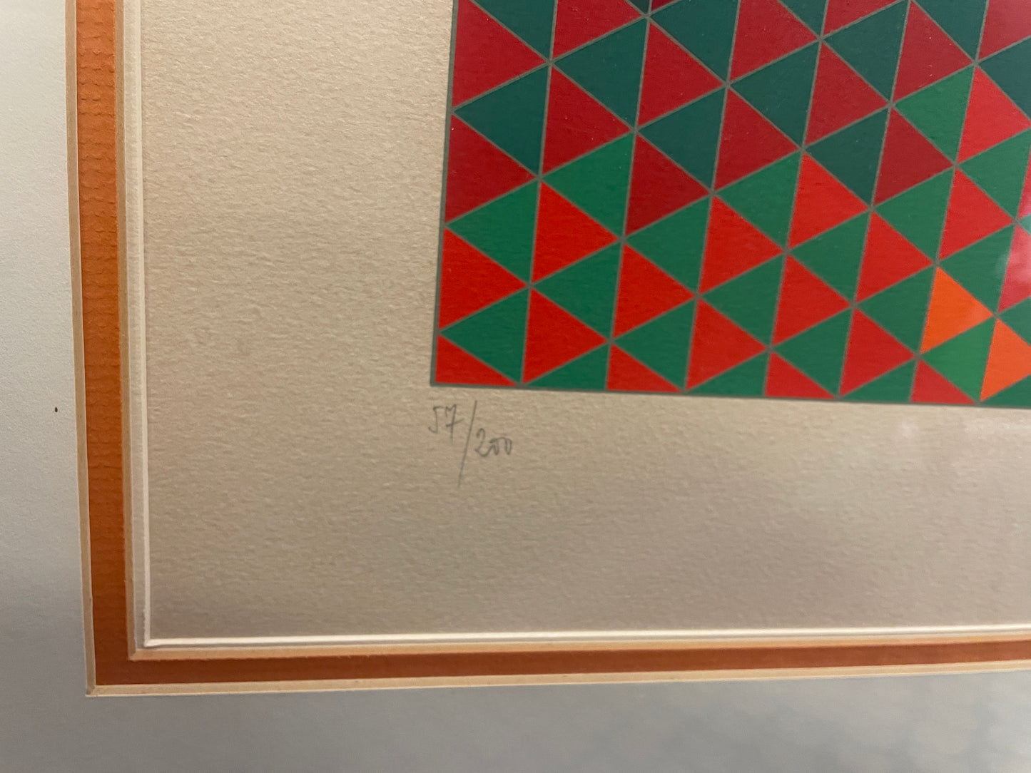 Yvaral Jean-Pierre Vasarely "Faces of Dali" OP Serigraph, 57/200 (0G5001)