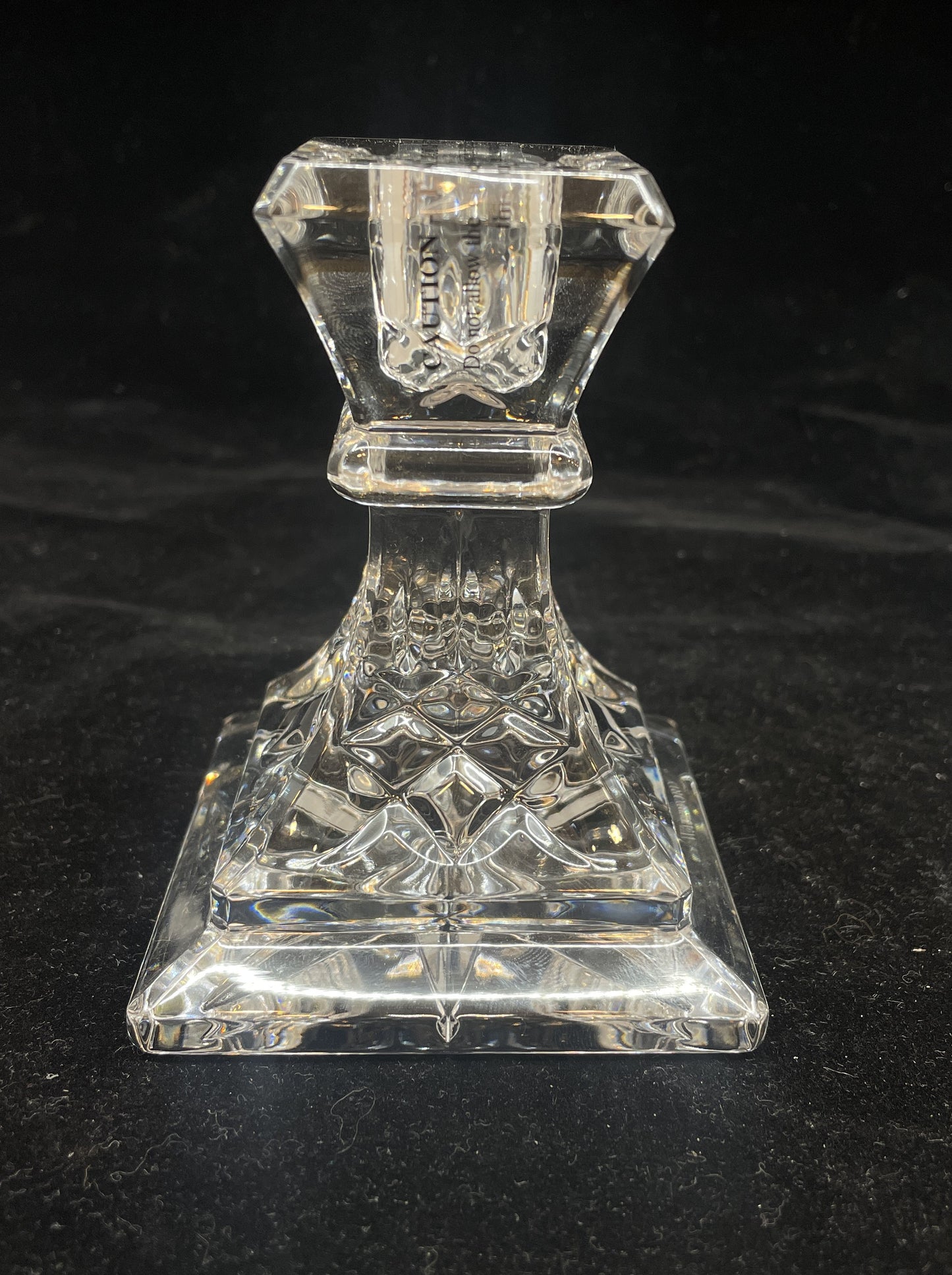 Waterford Lismore 4" Candlesticks with box (0FV001)