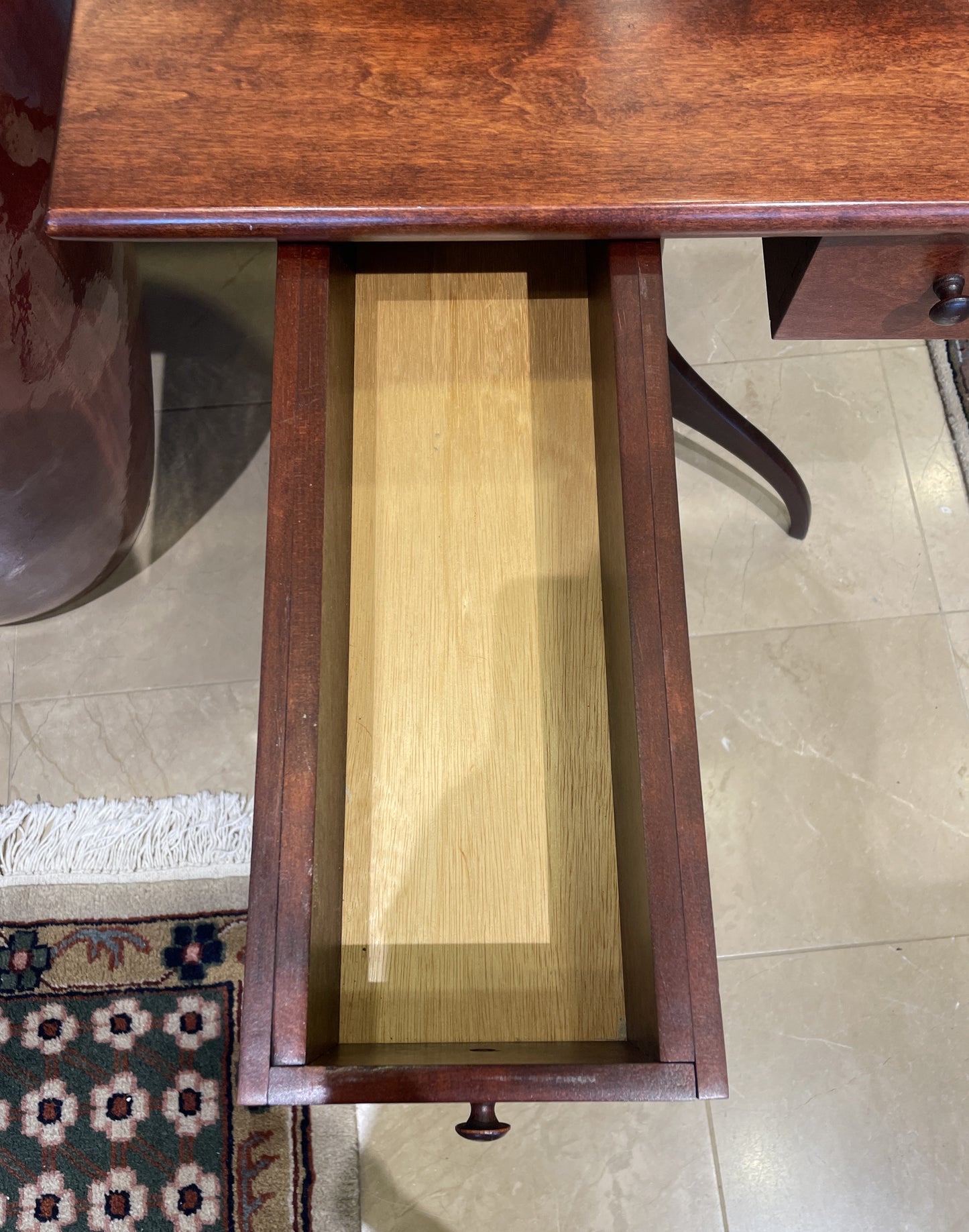 Cherry Shaker Sewing Table AS IS (0C4002)