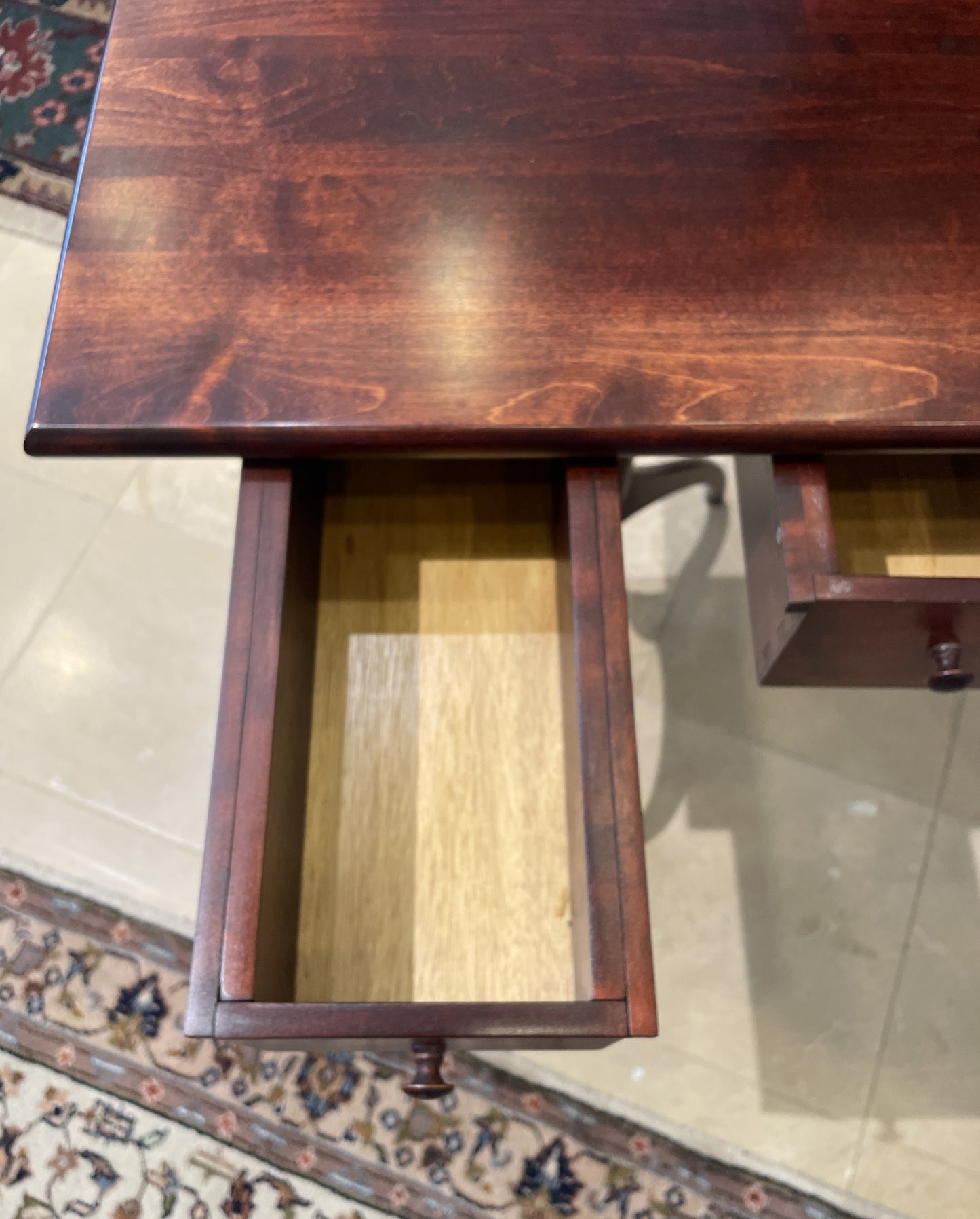 Cherry Shaker Sewing Table AS IS (0C4002)