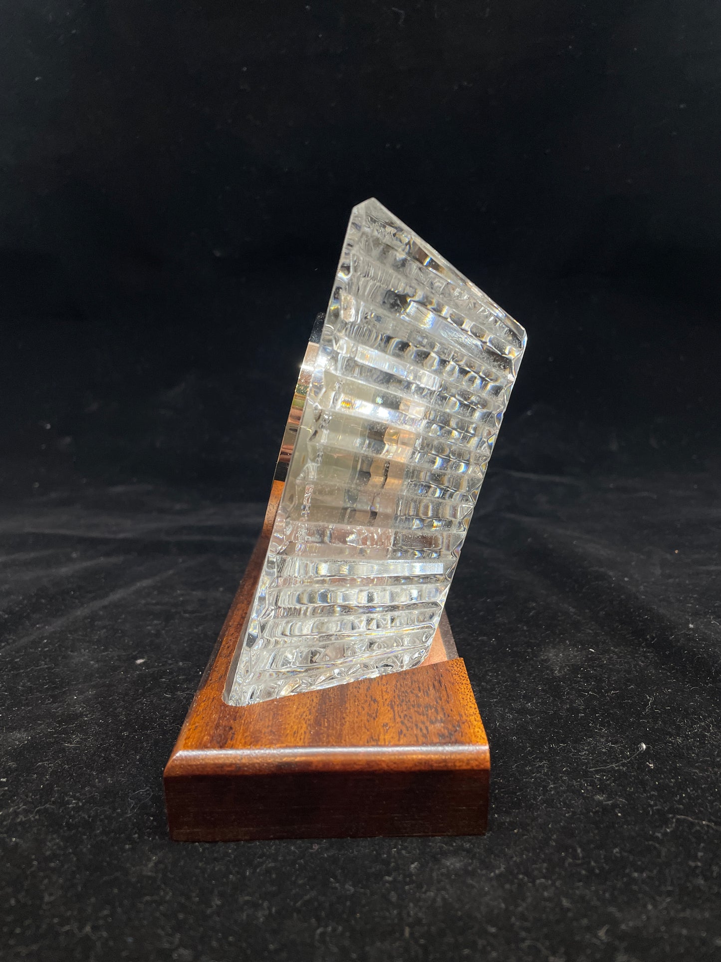 Waterford Jim OLeary Desk Clock with stand (0F9006)