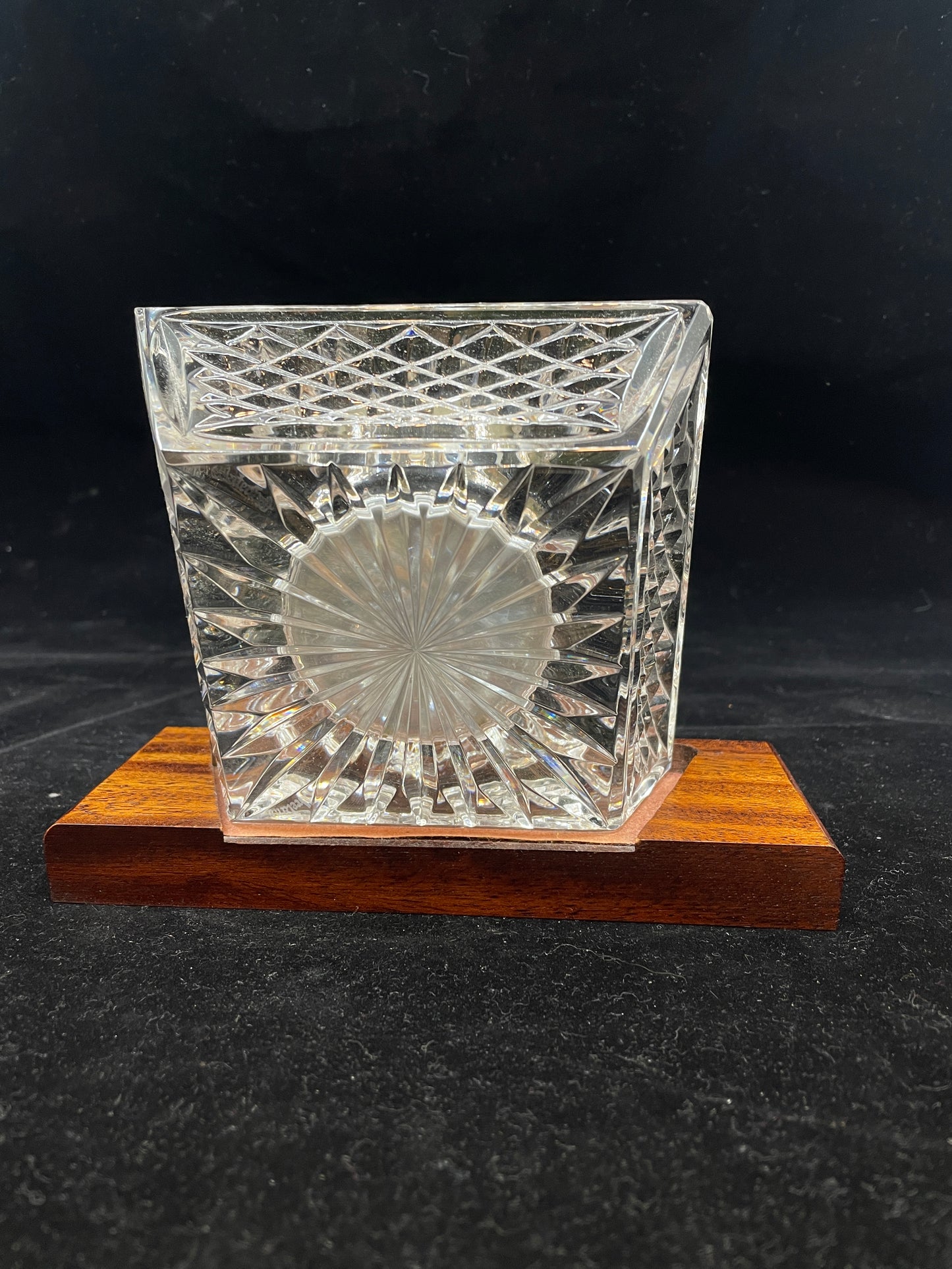 Waterford Jim OLeary Desk Clock with stand (0F9006)