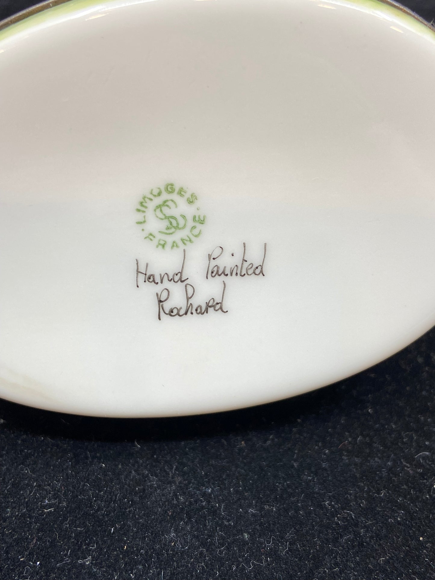 Limoges Horse Trinket Box (24914)