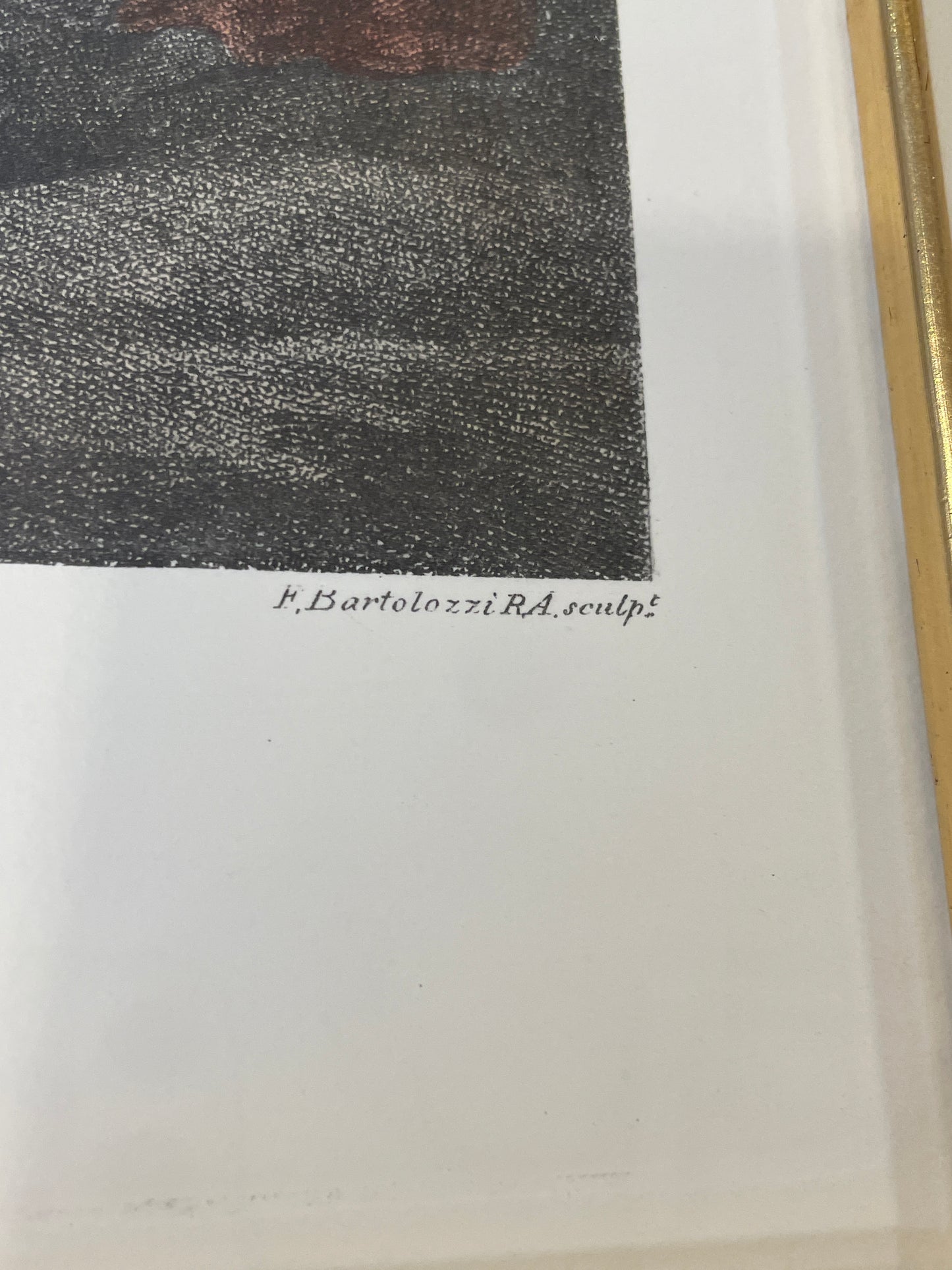 Bartolozzi Engraving "August" (0AN006)