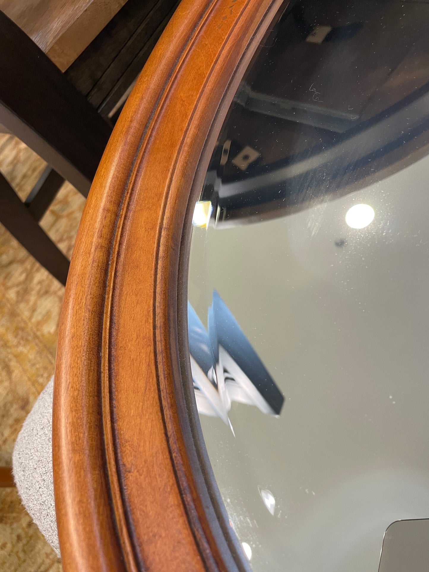 Hitchcock Oval Mirror (Two available 0C401L, 0C401M)