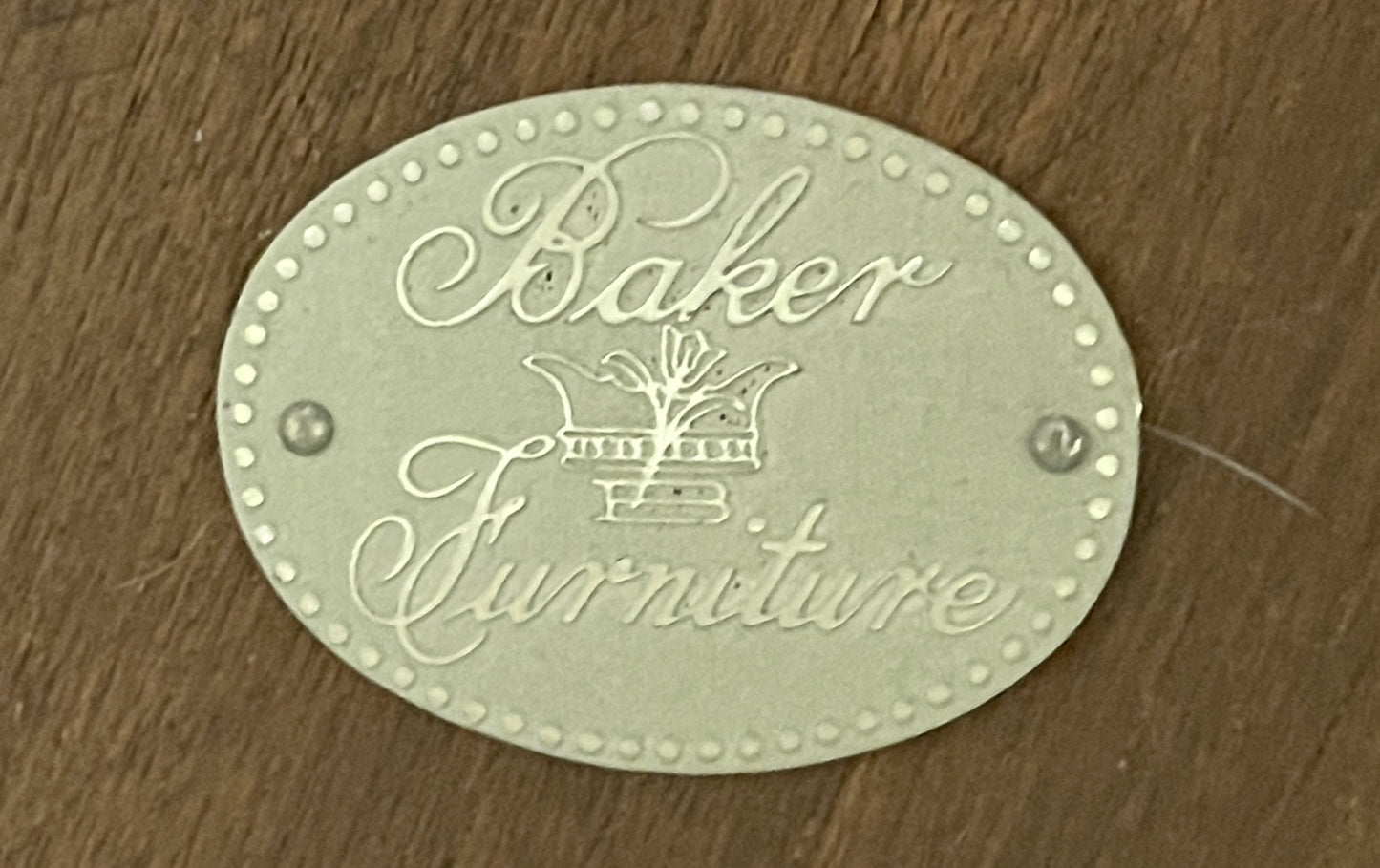 Baker Brass Clover Two Tier End Table (0G1002)