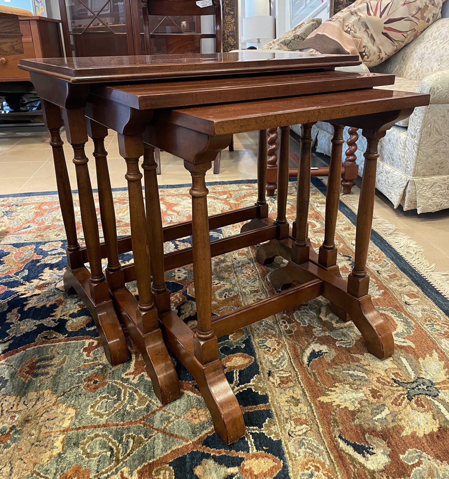 Gordons Vintage Nesting Tables AS IS (0G1004)