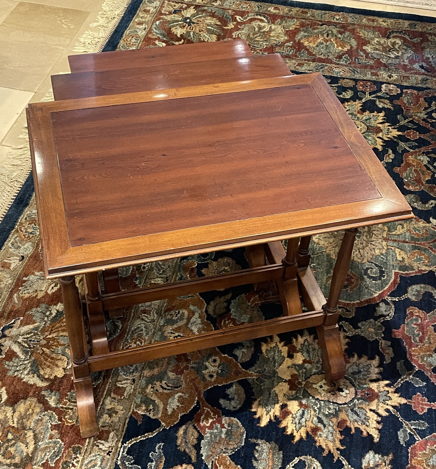 Gordons Vintage Nesting Tables AS IS (0G1004)