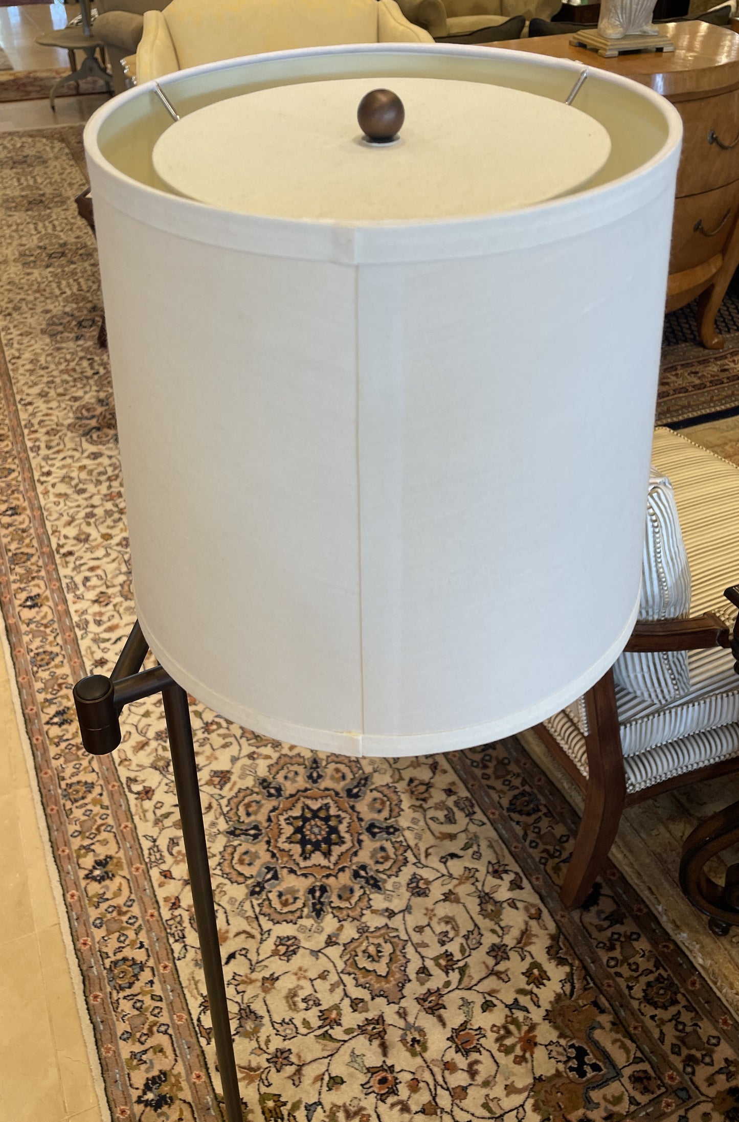 Crate and Barrel Armed Floor Lamp, small (0G7006)