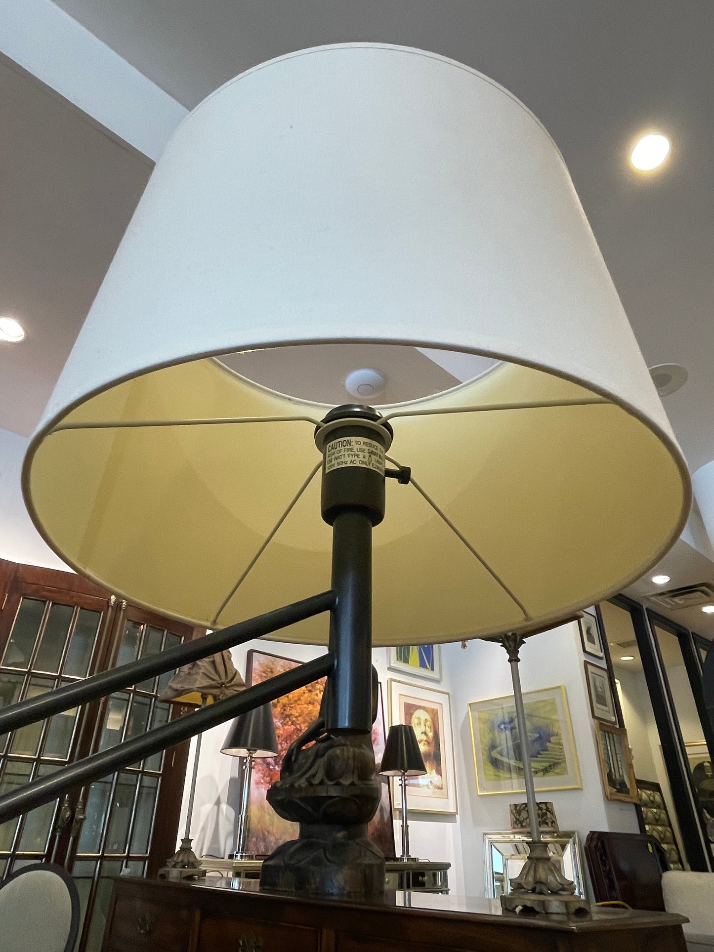 Crate and Barrel Floor Lamp AS IS (Slight discoloration) (0G7004)