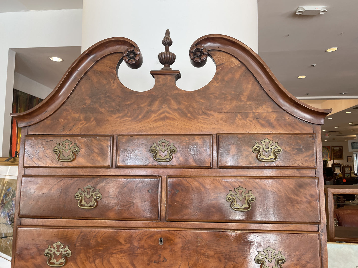 Antique 19th Century East Coast Chest on Chest/Highboy AS IS (0G7007)