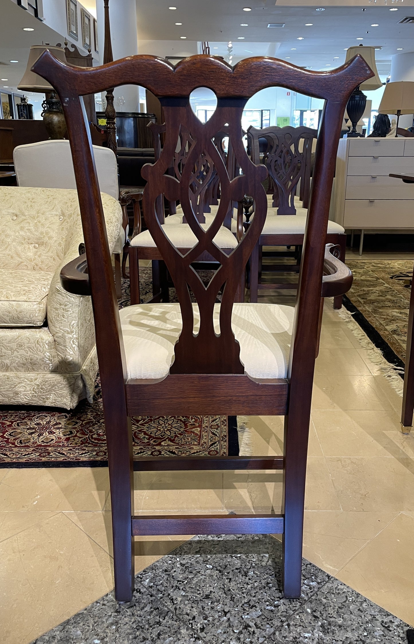 Set of 10 Knob Creek Chippendale Chairs (0C7003)