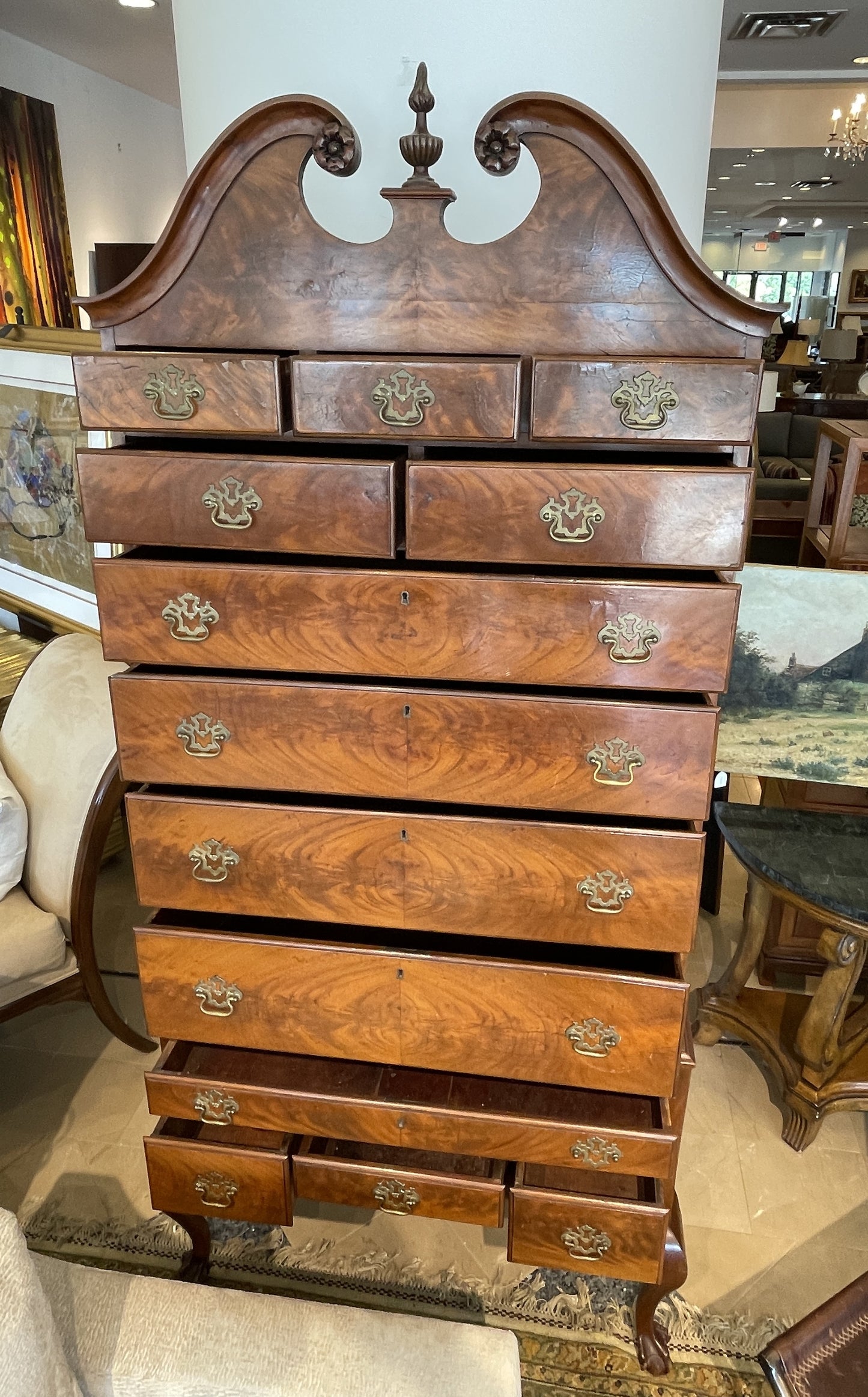 Antique 19th Century East Coast Chest on Chest/Highboy AS IS (0G7007)