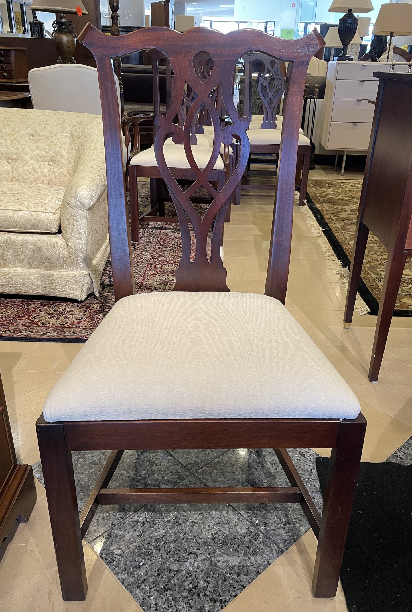 Set of 10 Knob Creek Chippendale Chairs (0C7003)
