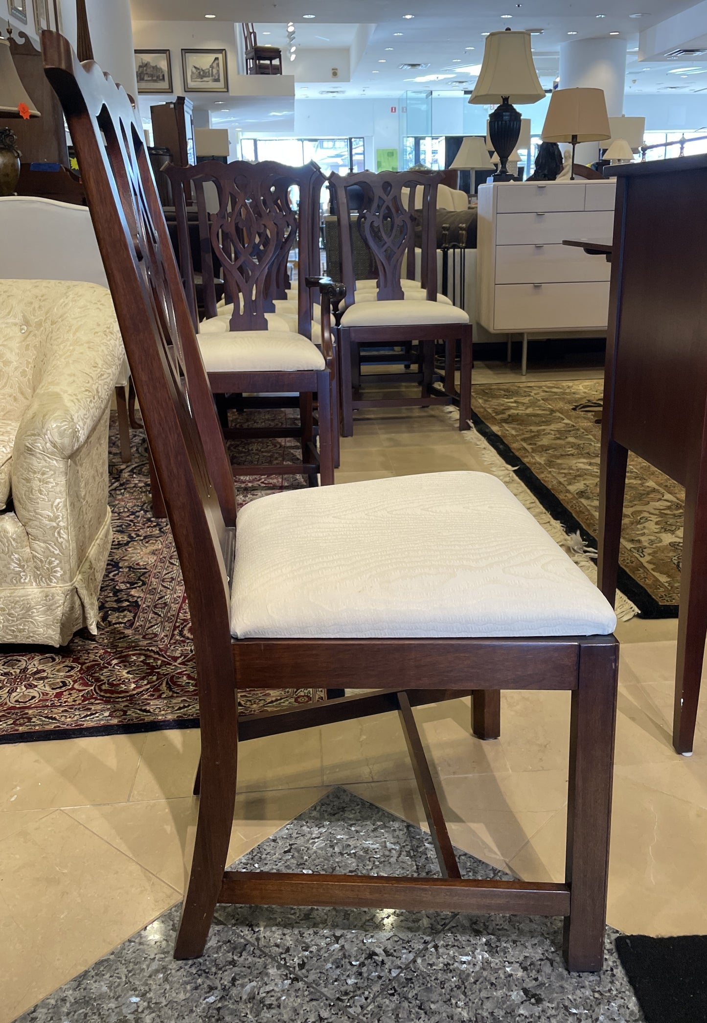 Set of 10 Knob Creek Chippendale Chairs (0C7003)